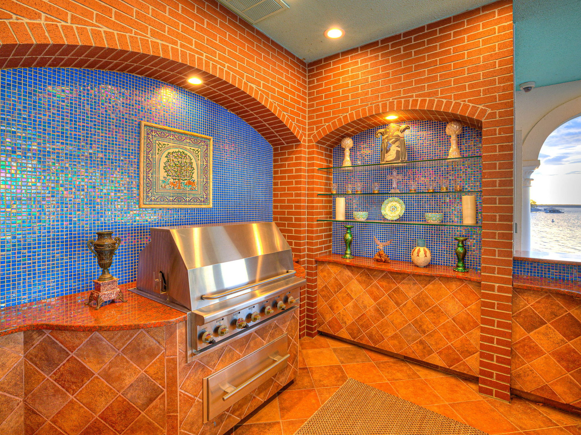 Mediterranean Estate Surrounded by the Beauty of Grand Lake 