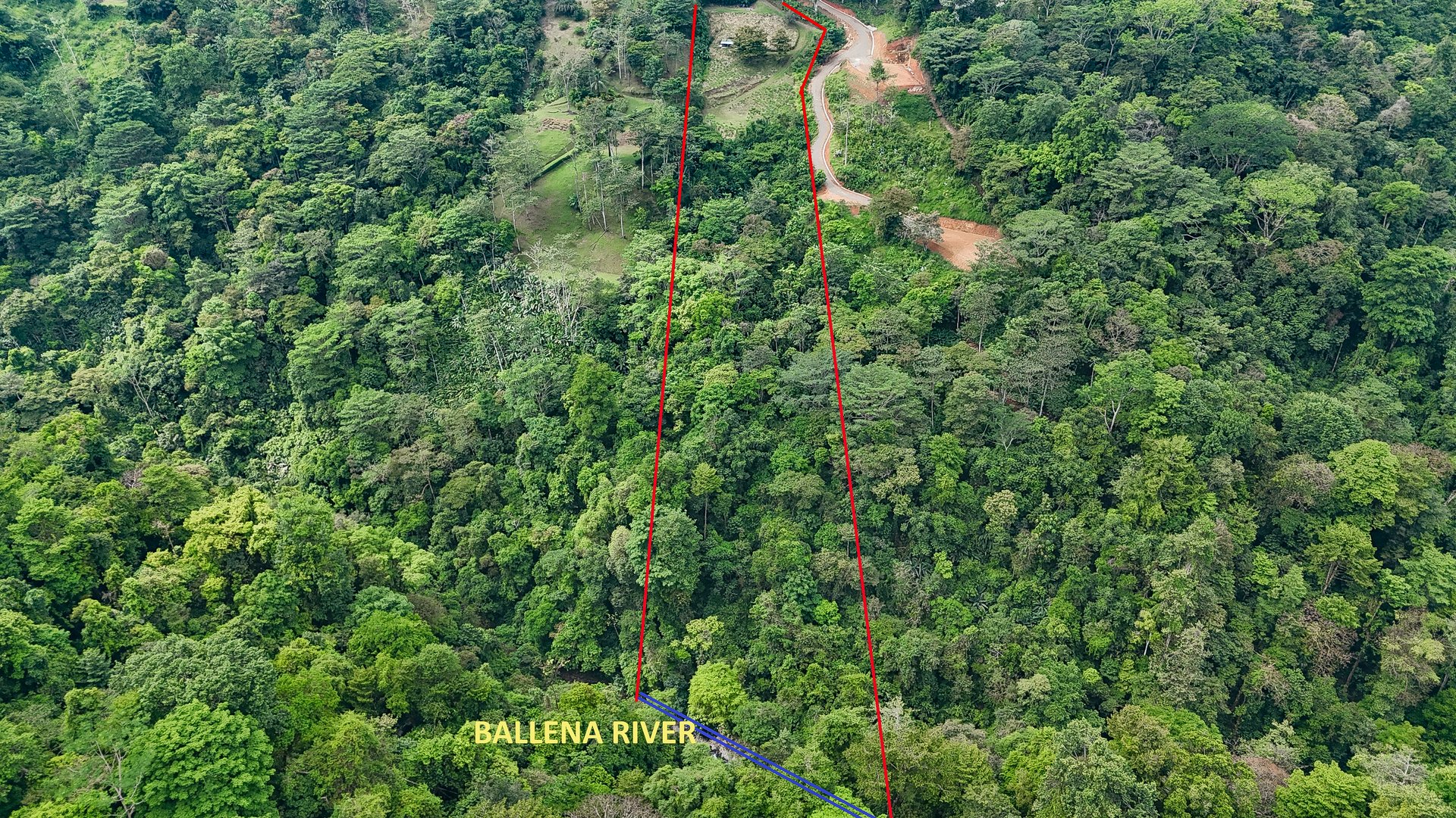 A Huge Rainforest, River & Waterfall Property With TWO Mountain & Jungle-View Luxury Homes on a Massive 4.93 Acre Lot – PLUS an Additional Plantel ready for Development