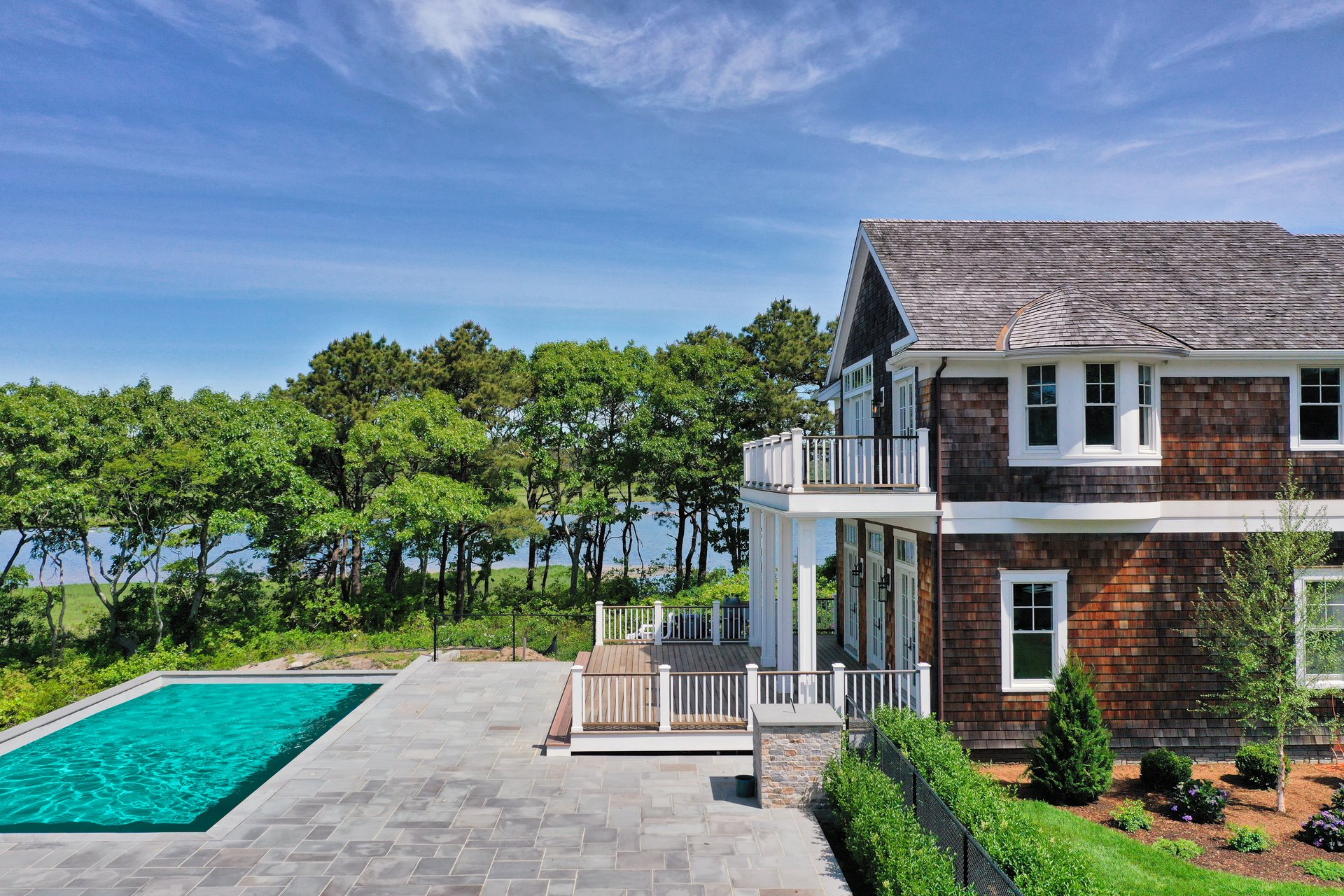 Custom Popponesset Bay Waterfront Residence