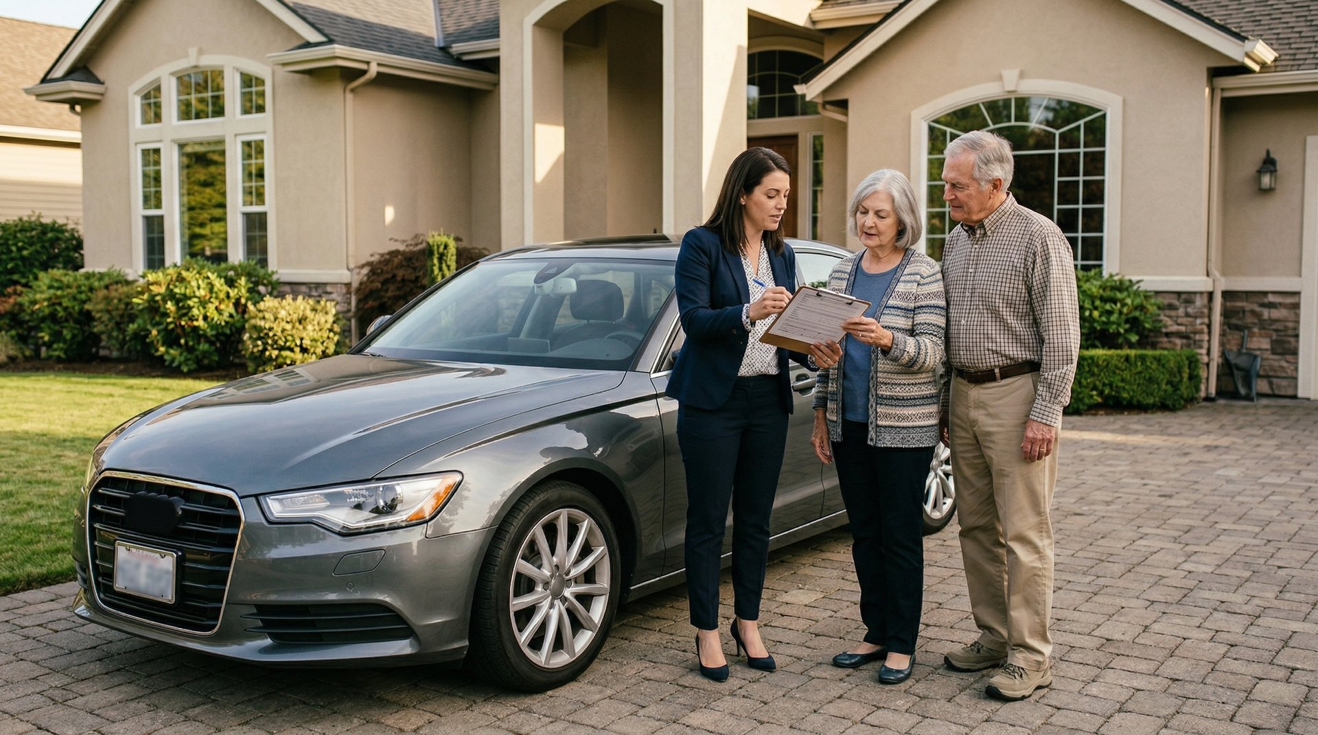 Final walkthrough before closing on a home on the Central Coast in San Luis Obispo County