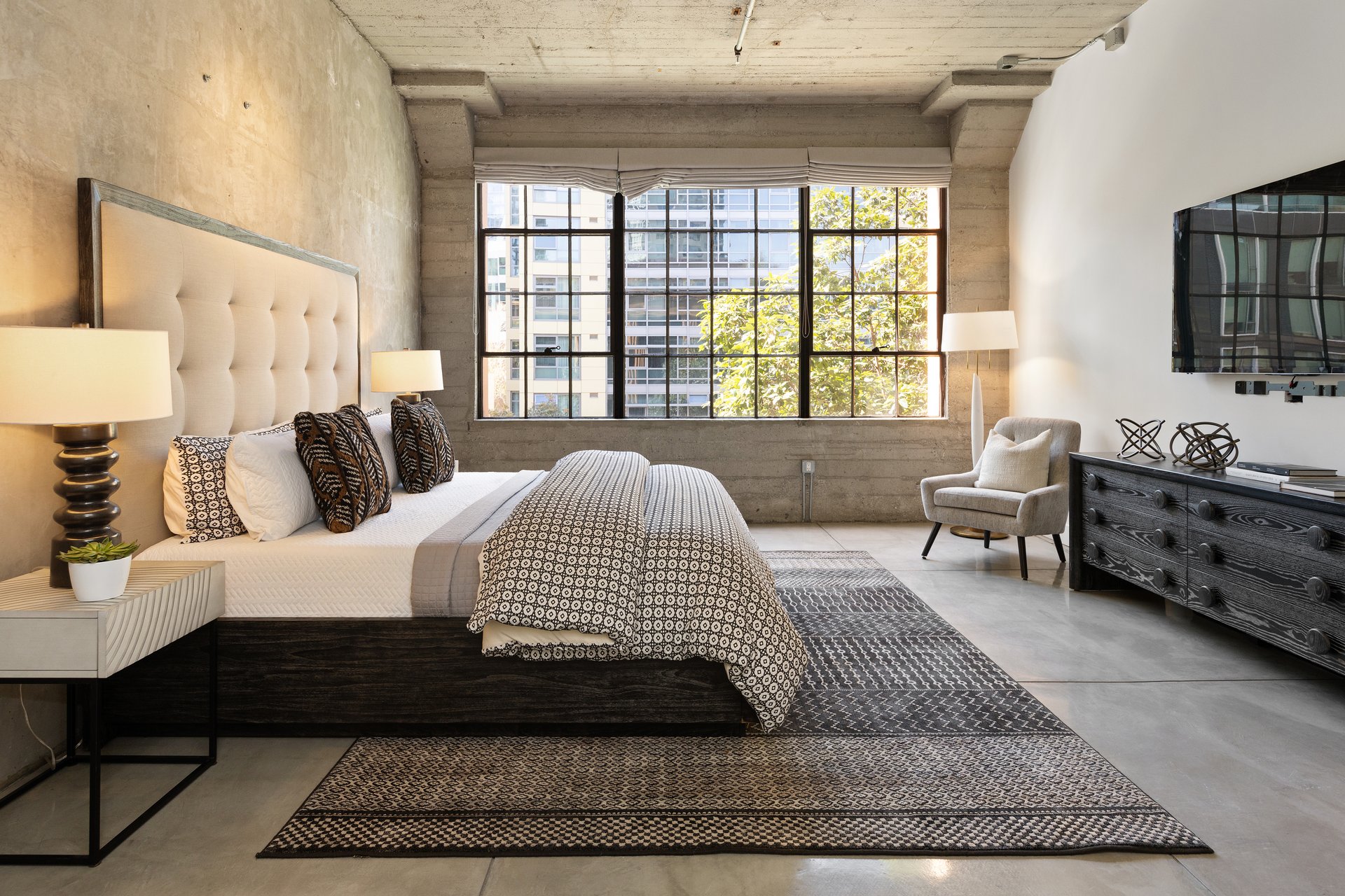 Two-Level Warehouse Conversion Loft