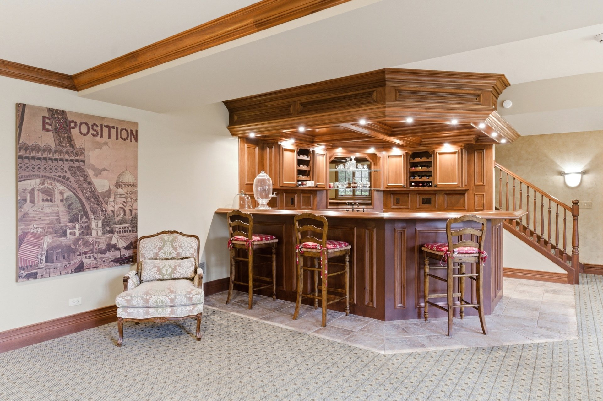 French Country Manor Home
