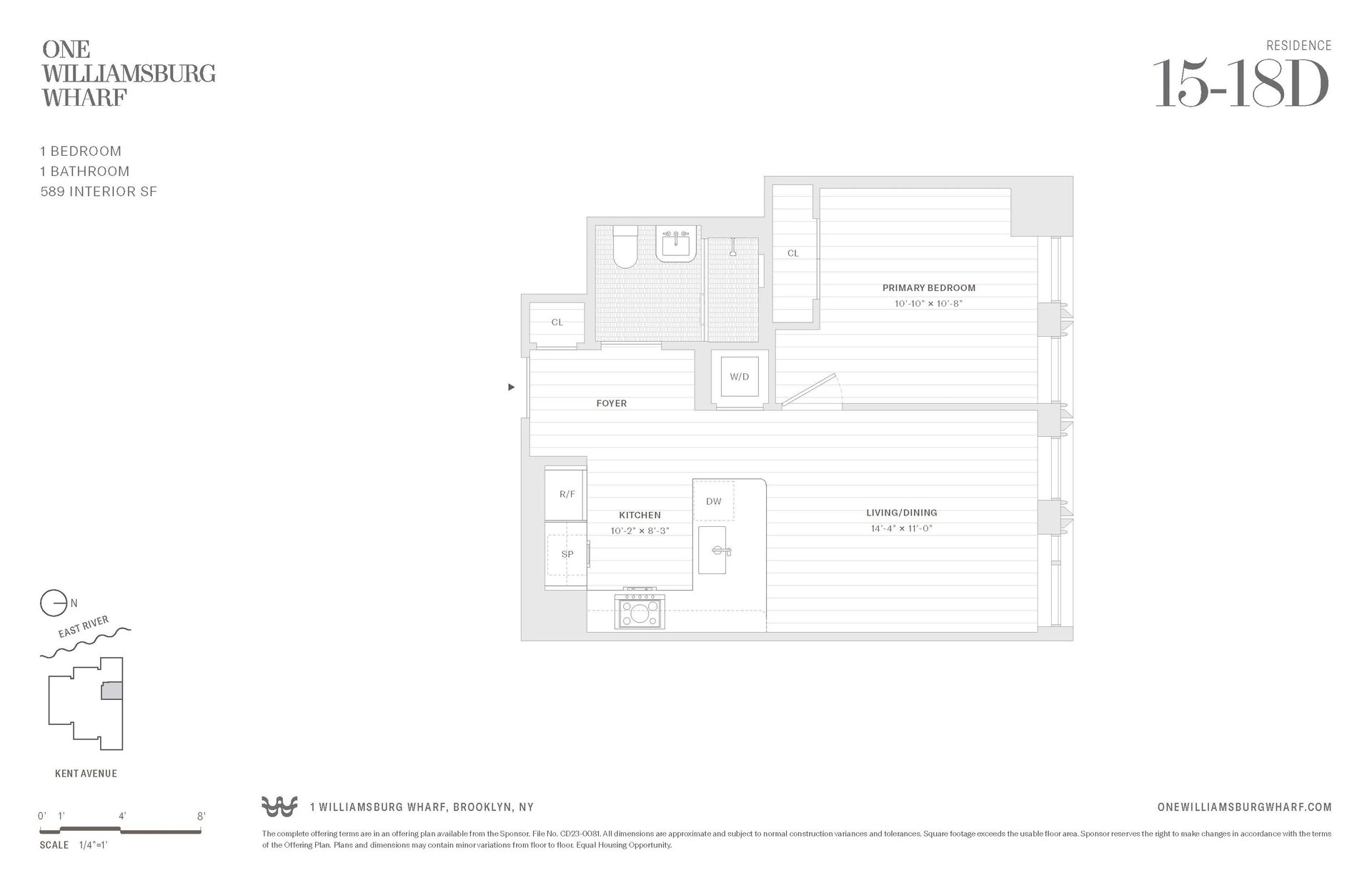 480 Kent Ave, #16F