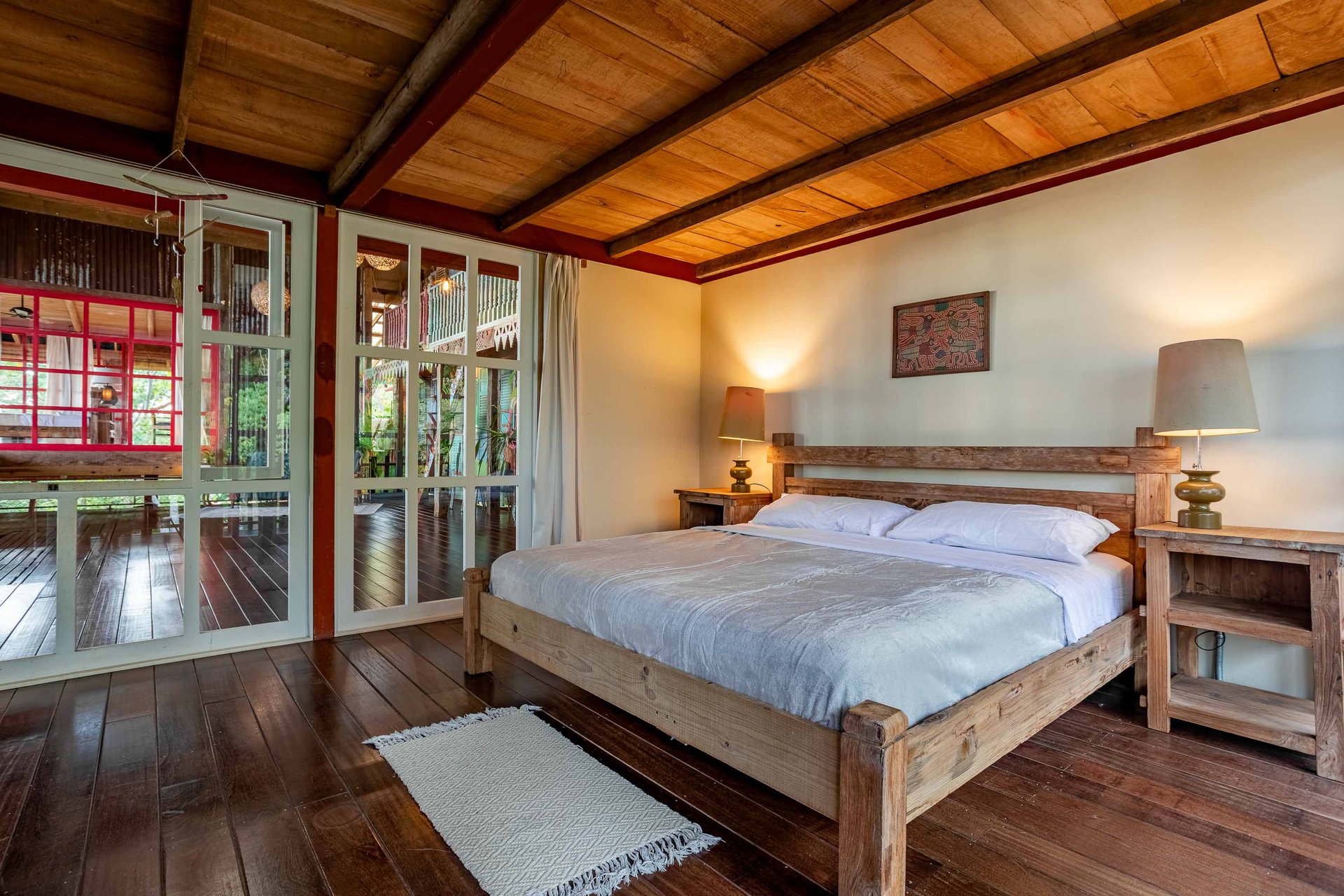 A Handcrafted Residence Immersed in Nature Above the Canopy Ocean View Architectural Home