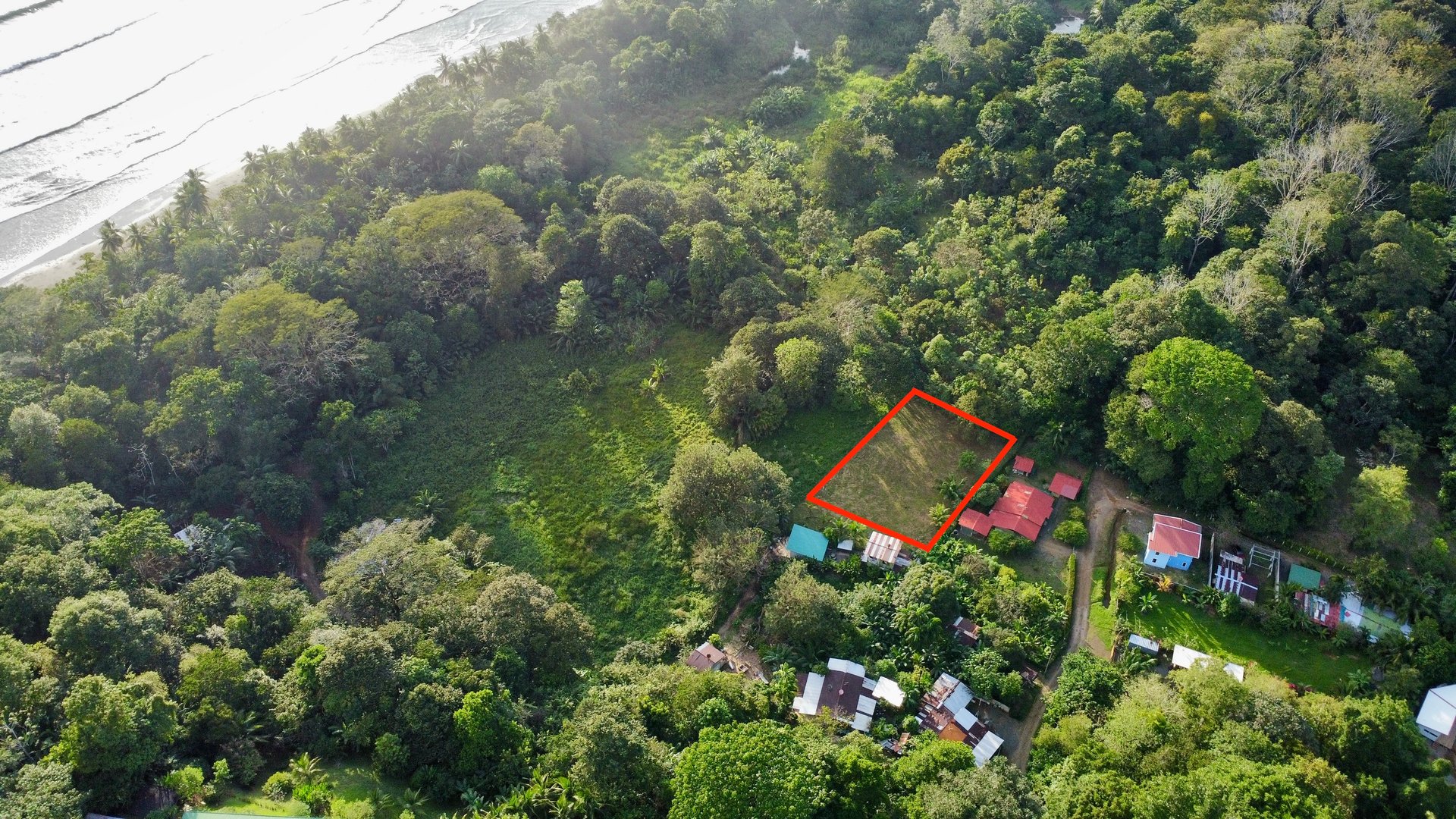 Half-Acre of Usable Land, 3-Minute Walk to National Park Beach!! Legal Water & Electricity!