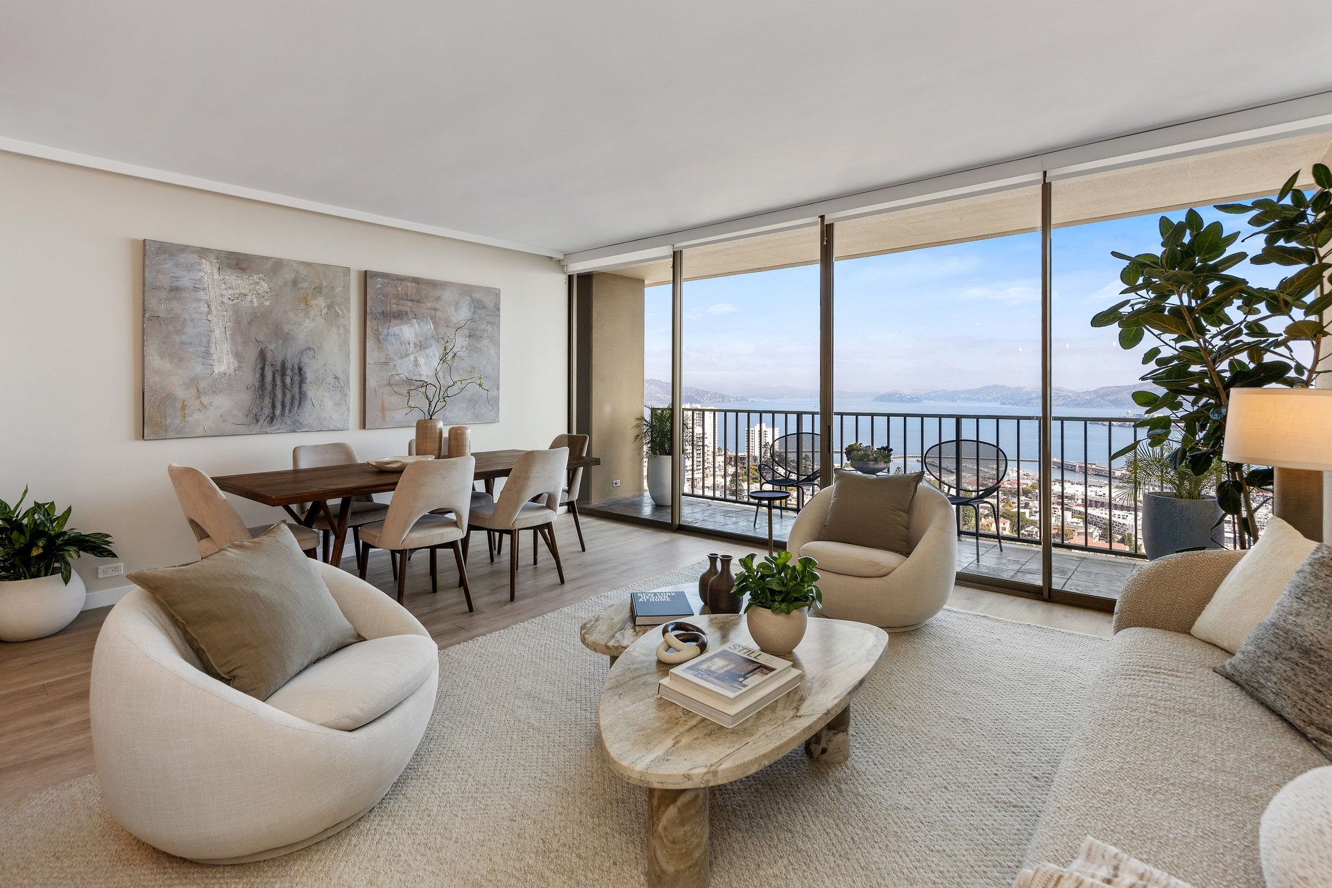 Updated Russian Hill View Residence