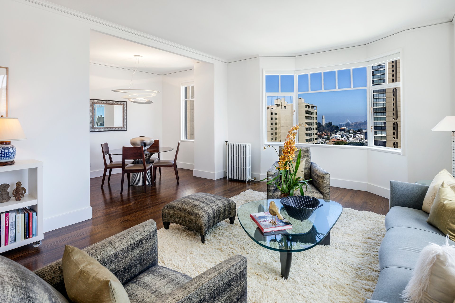 Refined Russian Hill View Condo