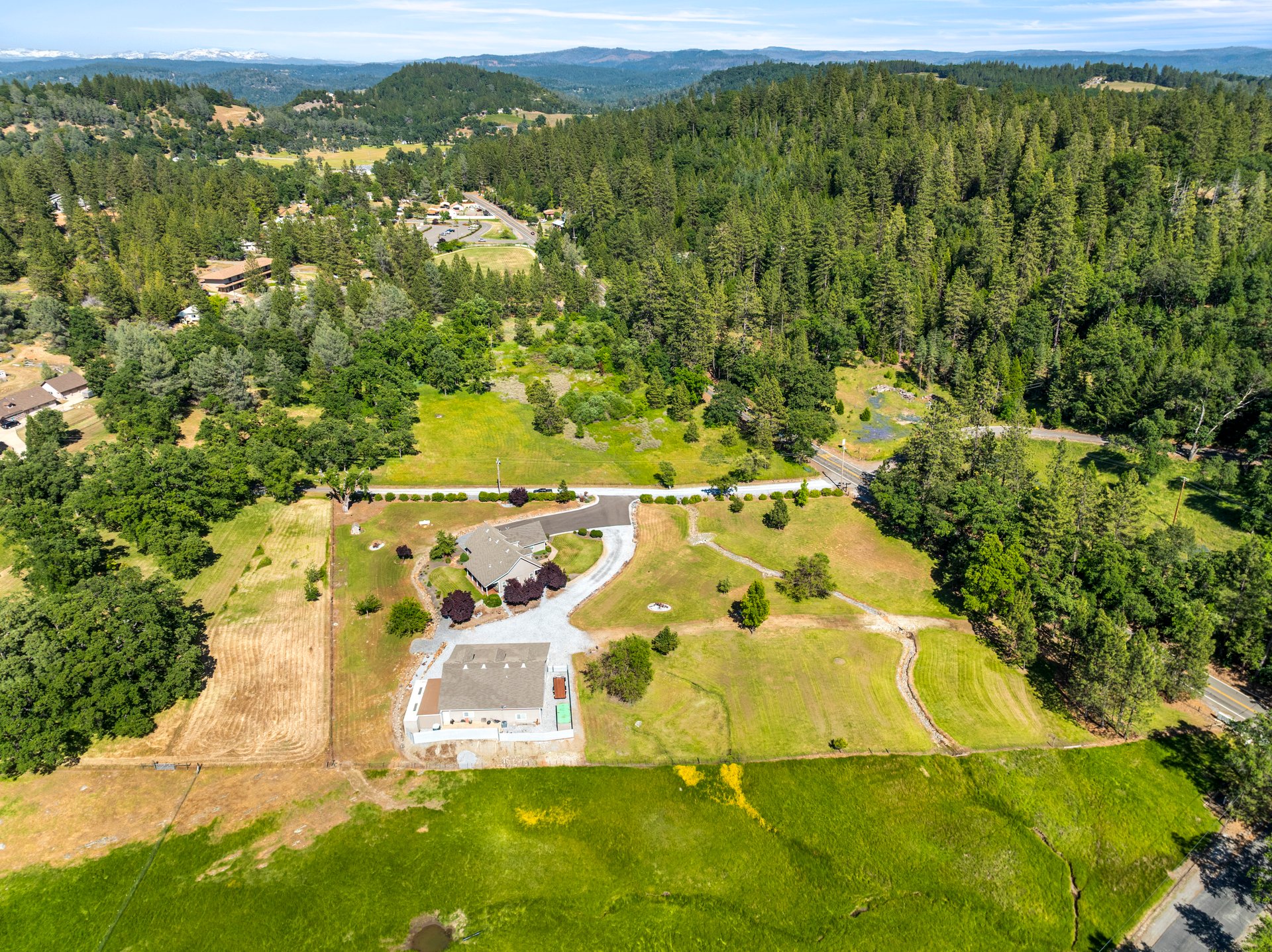 Custom Built Home on 4 Flat Acres in the Heart of Pleasant Valley – A Car Enthusiast's Dream!