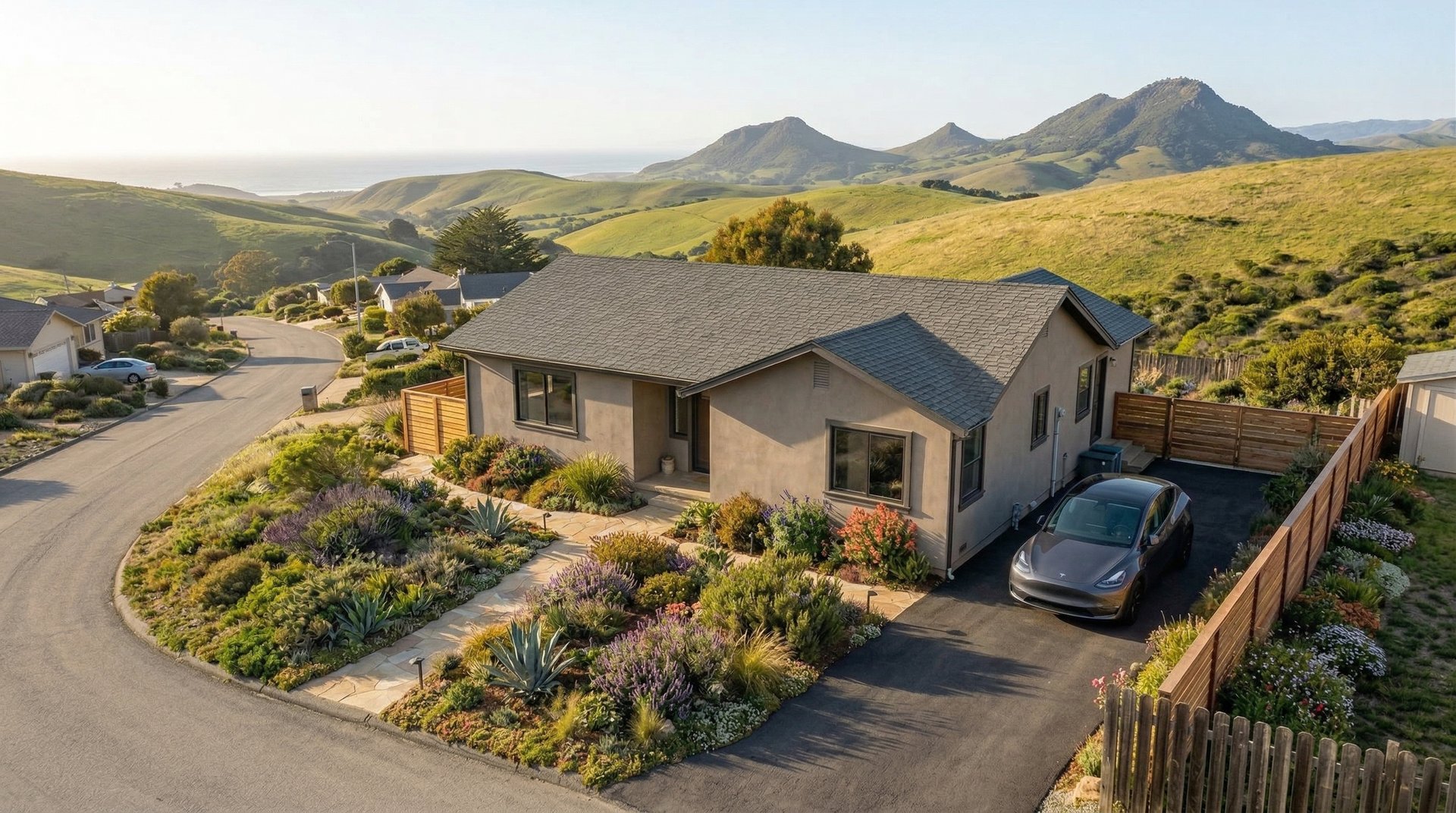 Completed remodeled investment property on the Central Coast