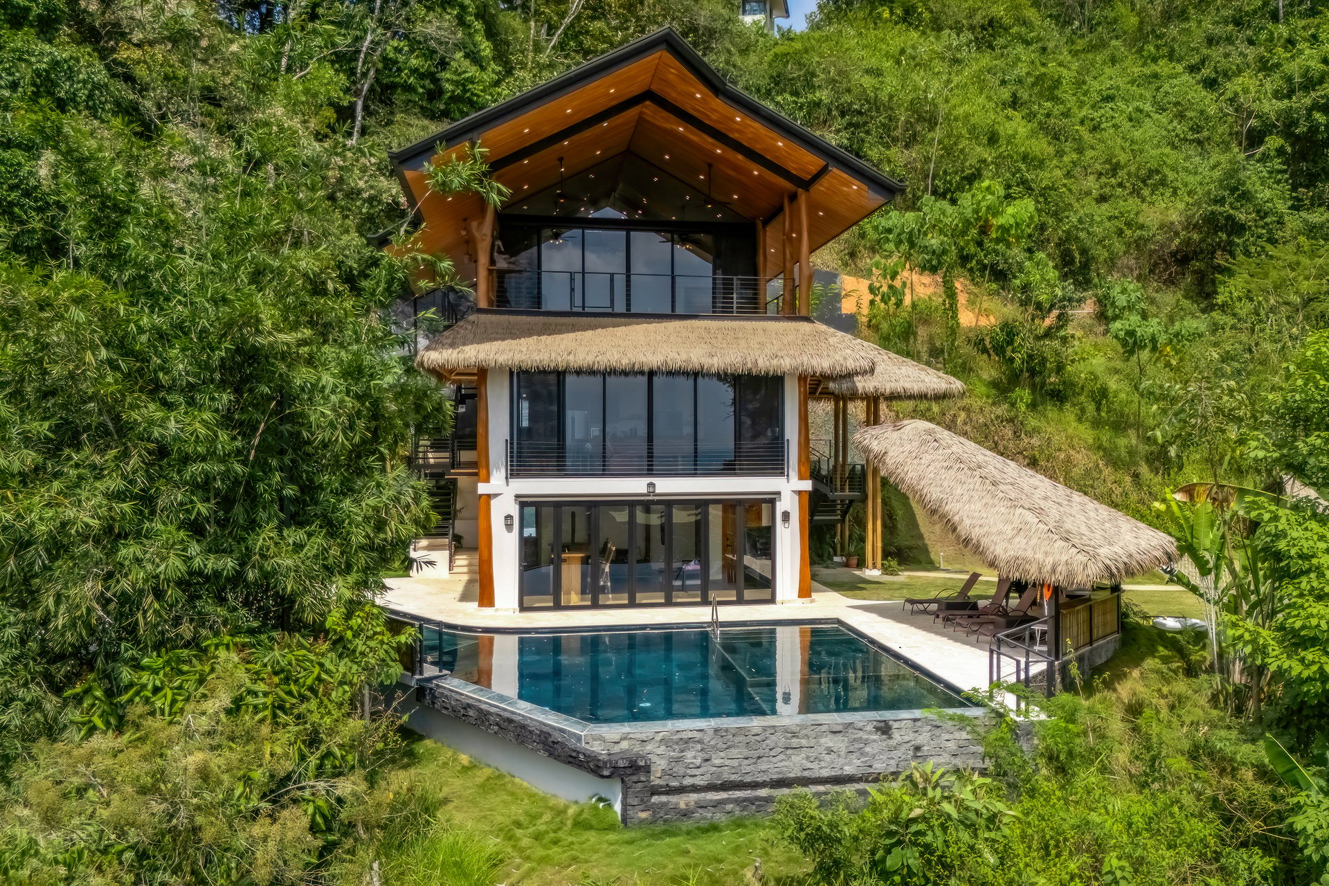 1.25 ACRES – 4 Bedroom Luxury Ocean View Home In Gated Community With Amazing Pool, Yoga Deck, Easy Access! Owner Financing Available!!