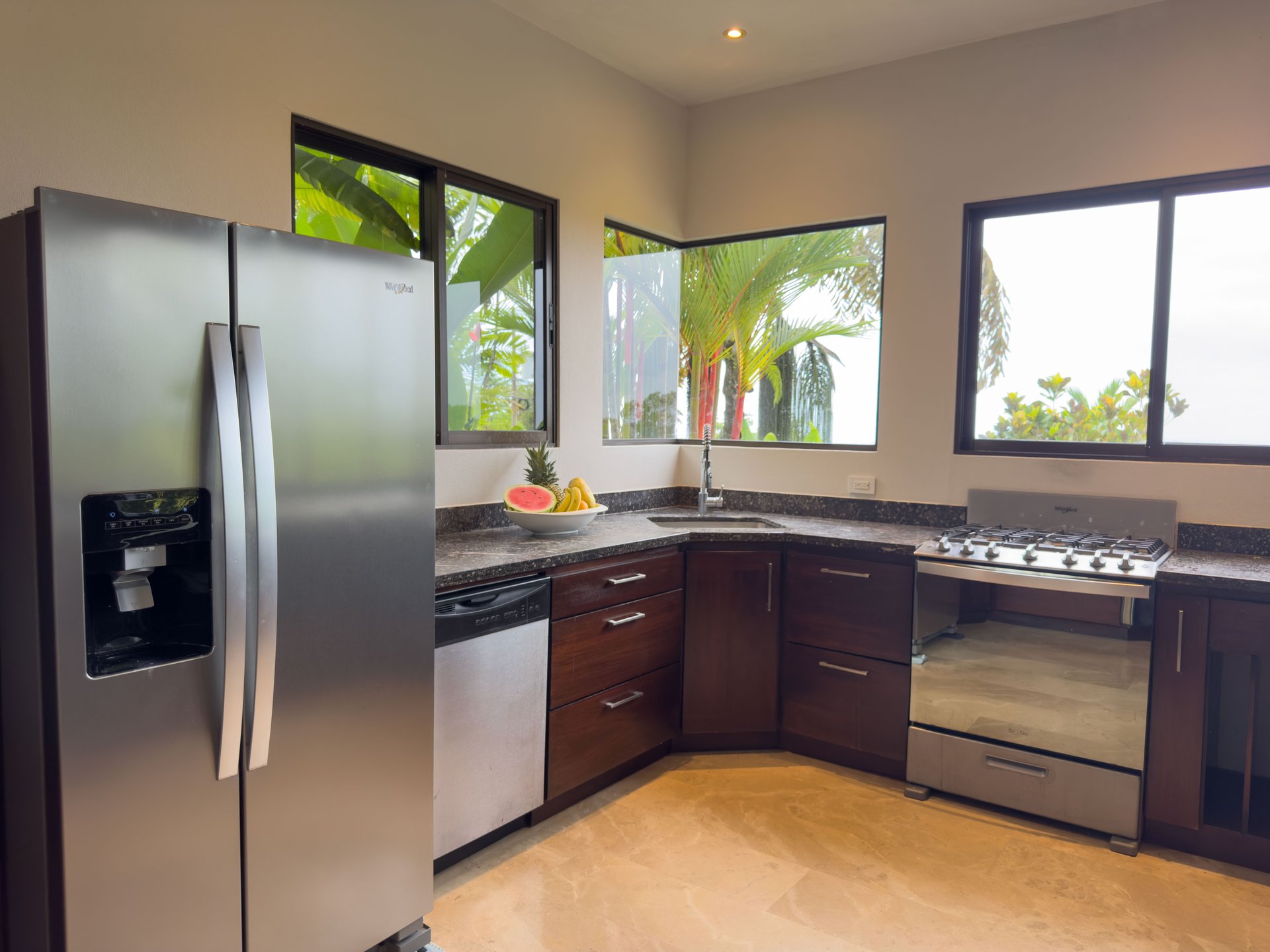Stylish 4 bedroom home in the popular Dominicalito community, 7 minutes to the beach