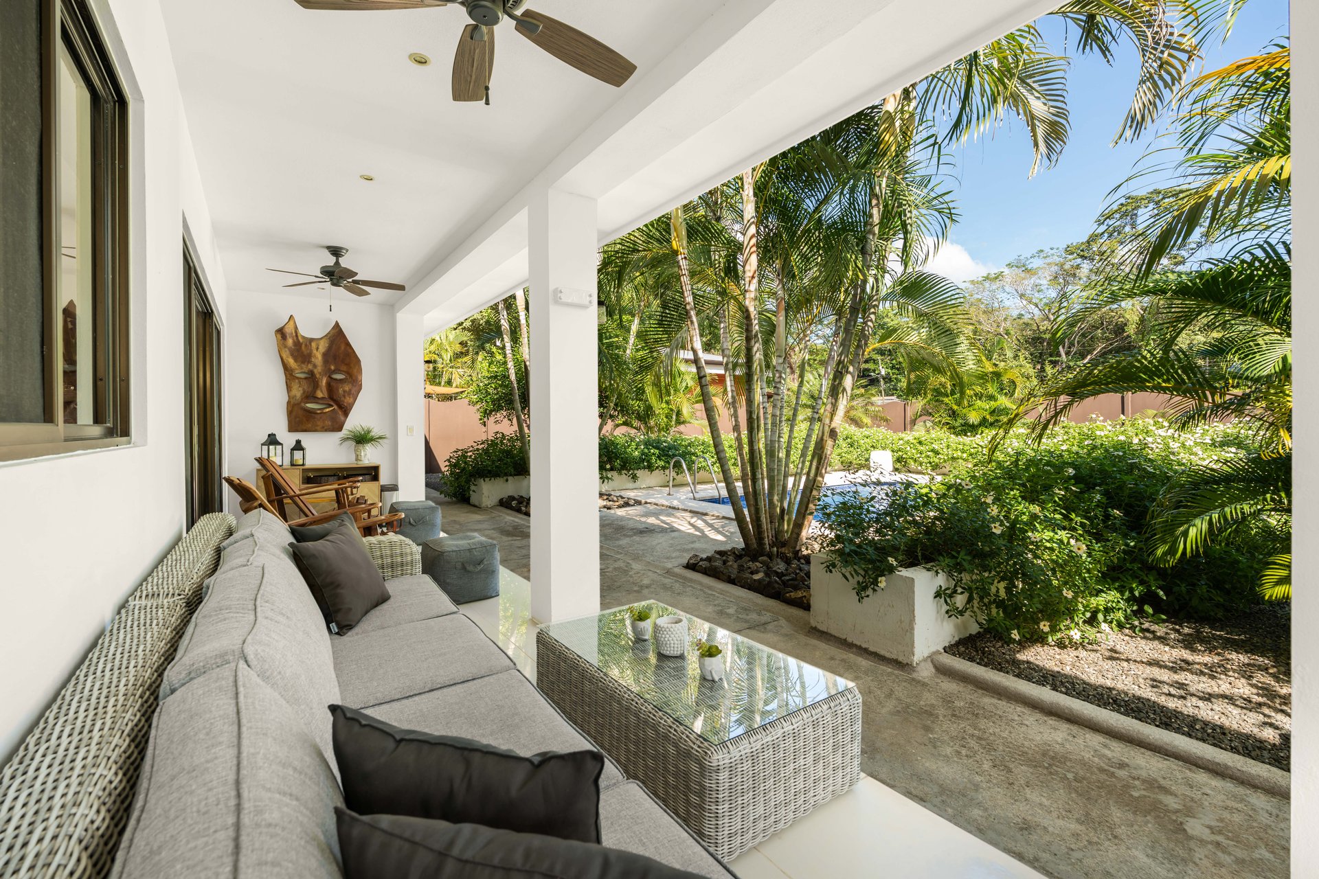 Casa Suerte | Modern 2-Bedroom Tropical Home with Pool Near Playa Potrero and Flamingo Marina