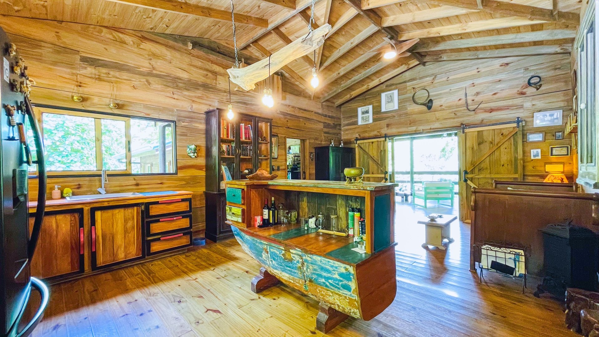 Mountain Chalet on 6.3 Acres with Stables & Panoramic Views