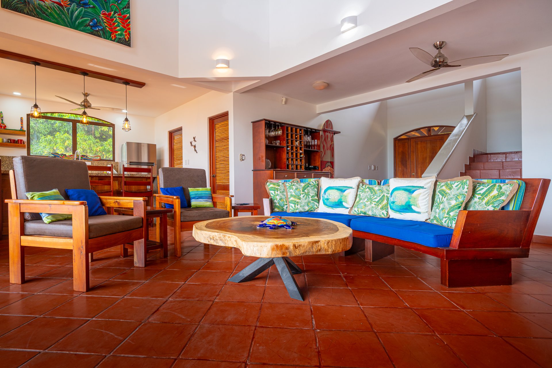 Classic Luxury at Casa Ceiba, Coastal Ocean View 4 Bedroom Home Near Uvita