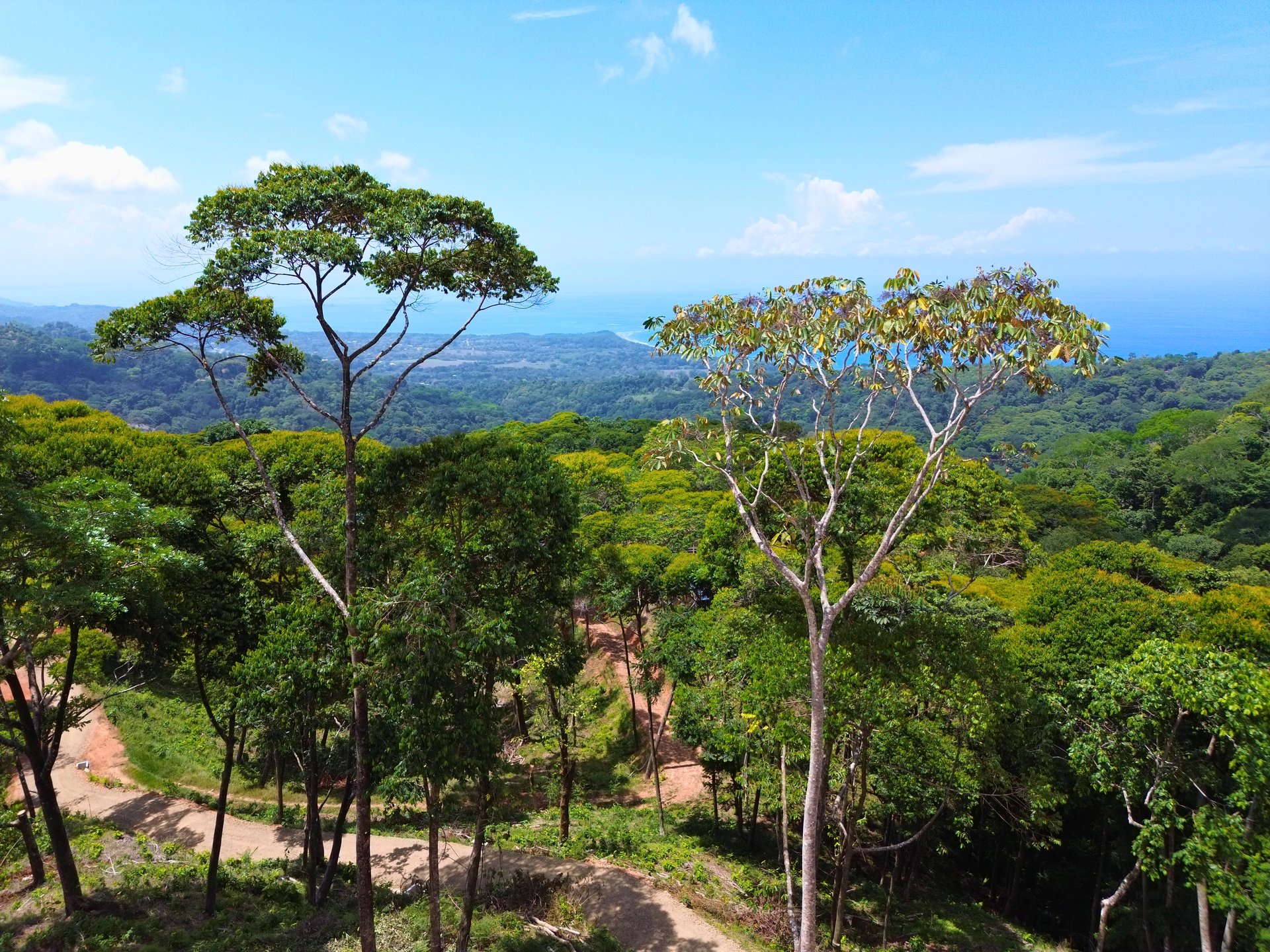 Ocean View Land for Sale in Uvita San Josecito with Whale Tail Views and Gated