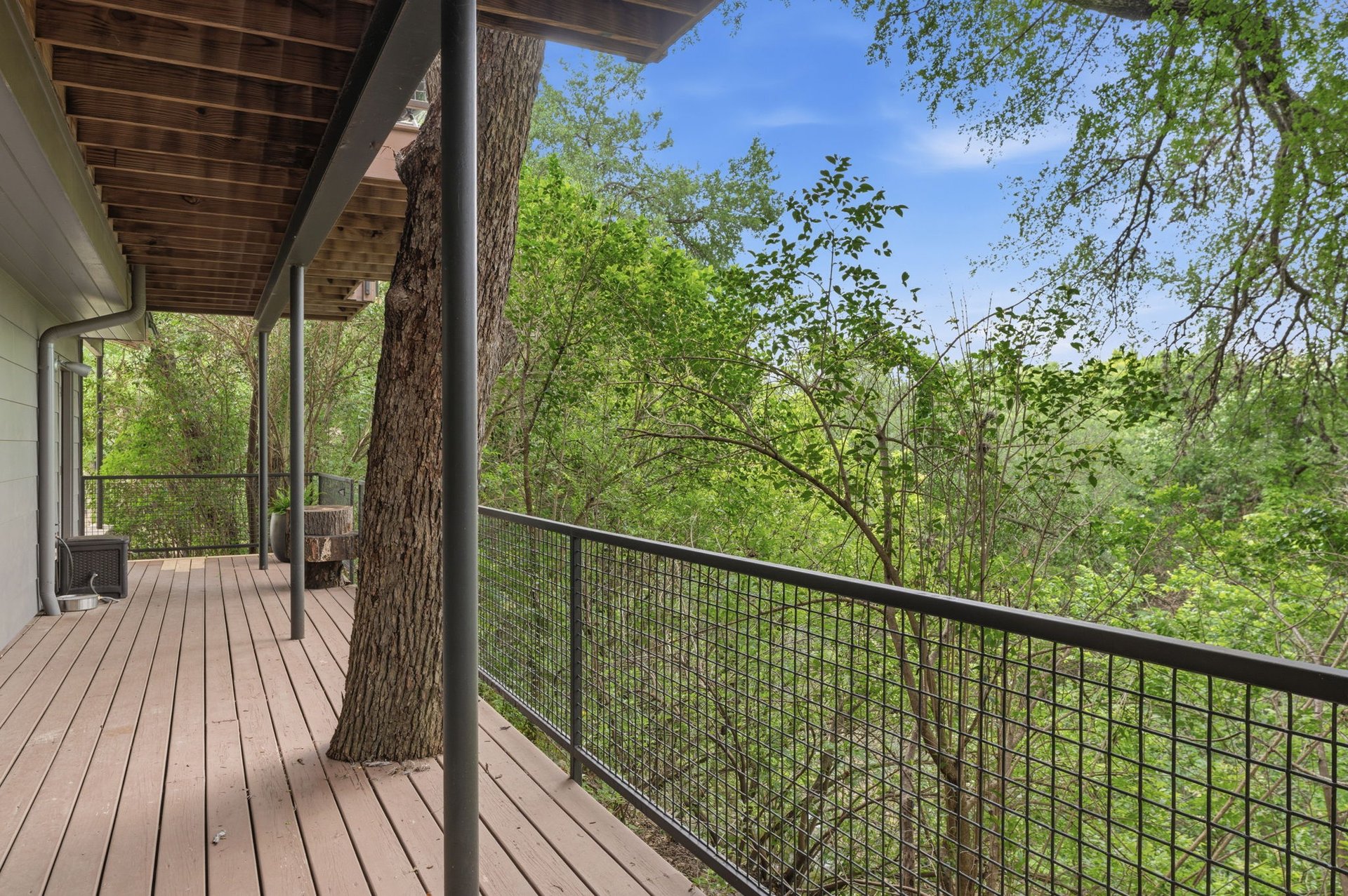 Midcentury Modern Creekside Retreat