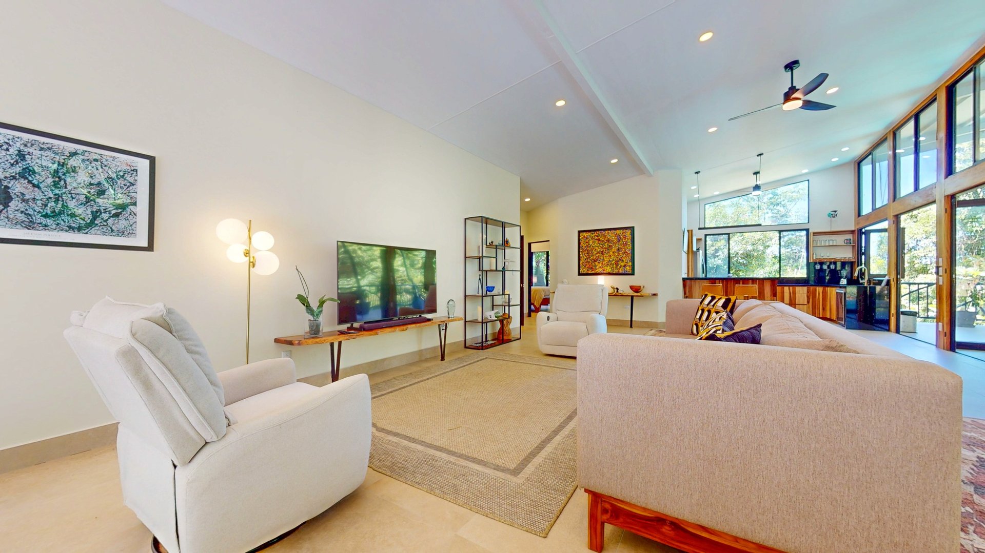 Newly Remodeled 3 Bedroom Gated Home for Sale in Las Brisas, Uvita | Private Modern Jungle Retreat