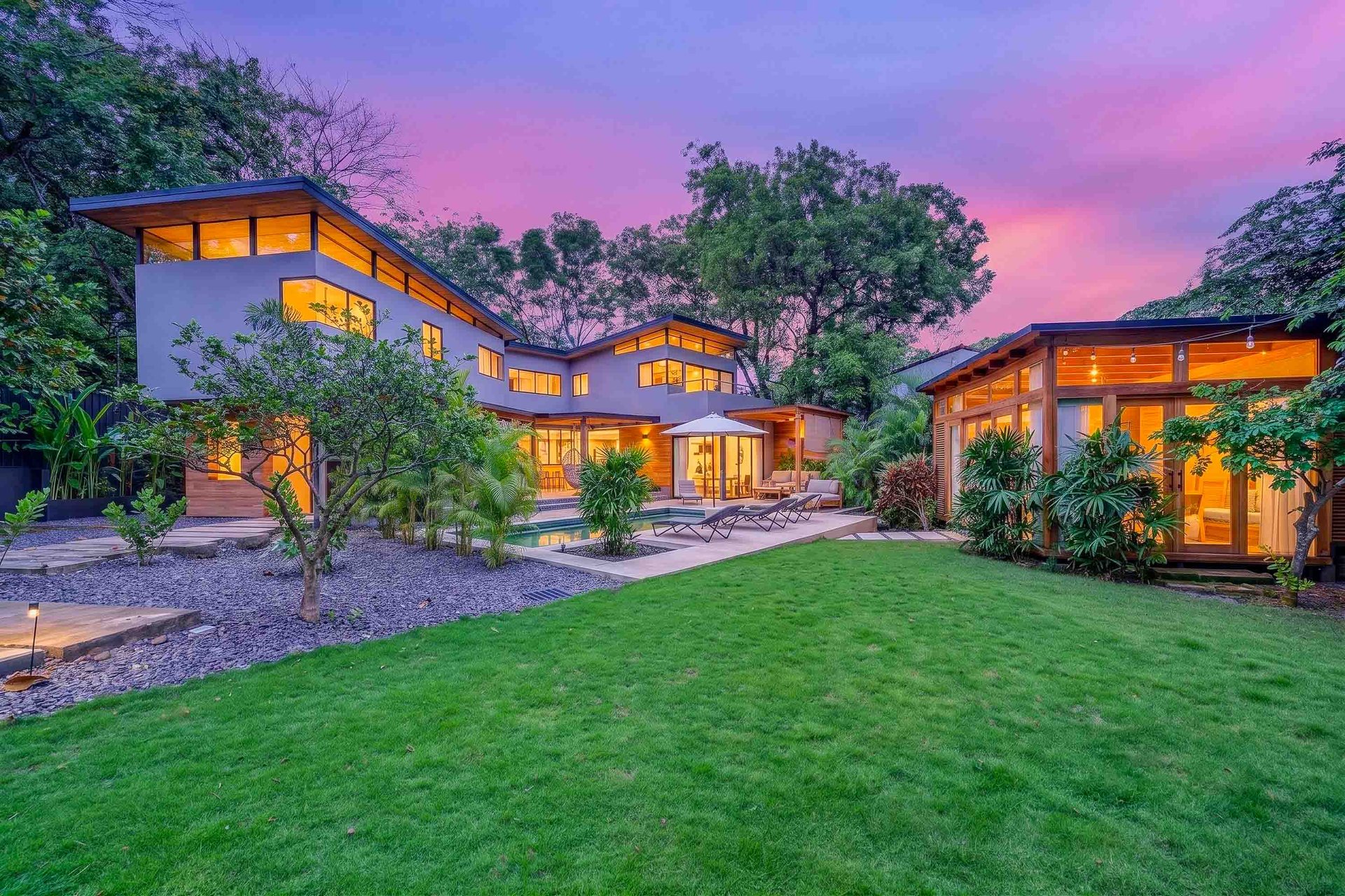 Casa Chavela | Luxury 4-Bedroom Home with Guest Cabin & Pool in Tamarindo