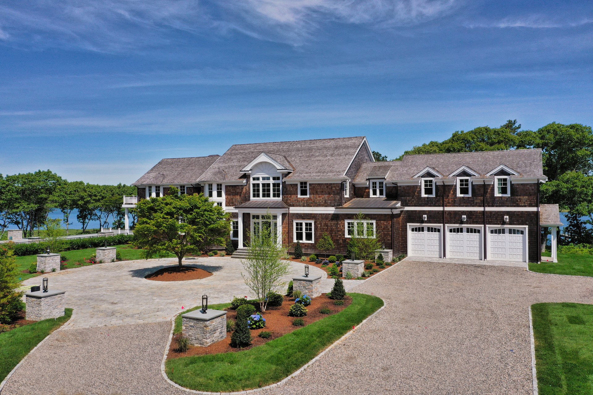 Custom Popponesset Bay Waterfront Residence