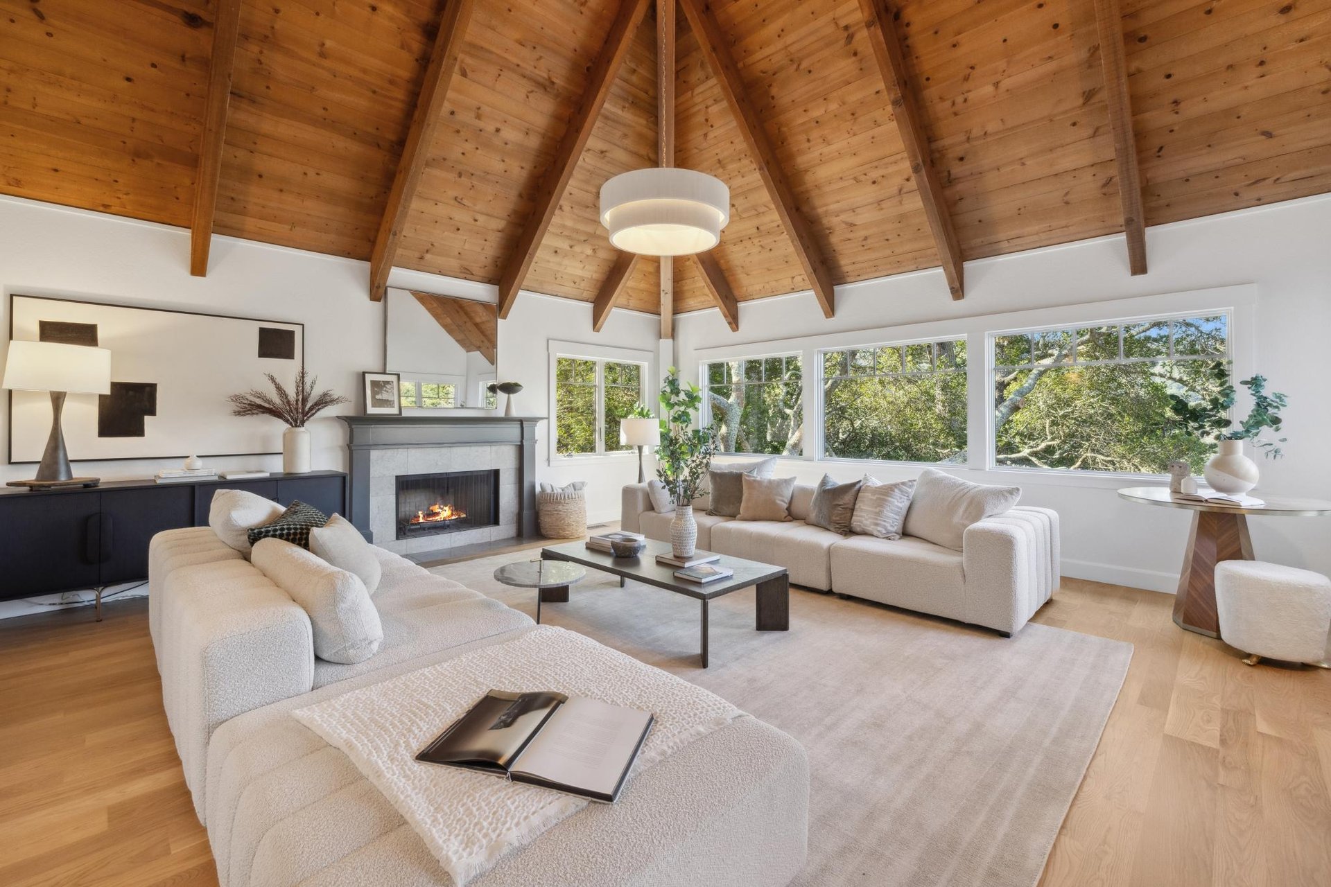 Custom-Built Mill Valley Masterpiece with Stunning Views