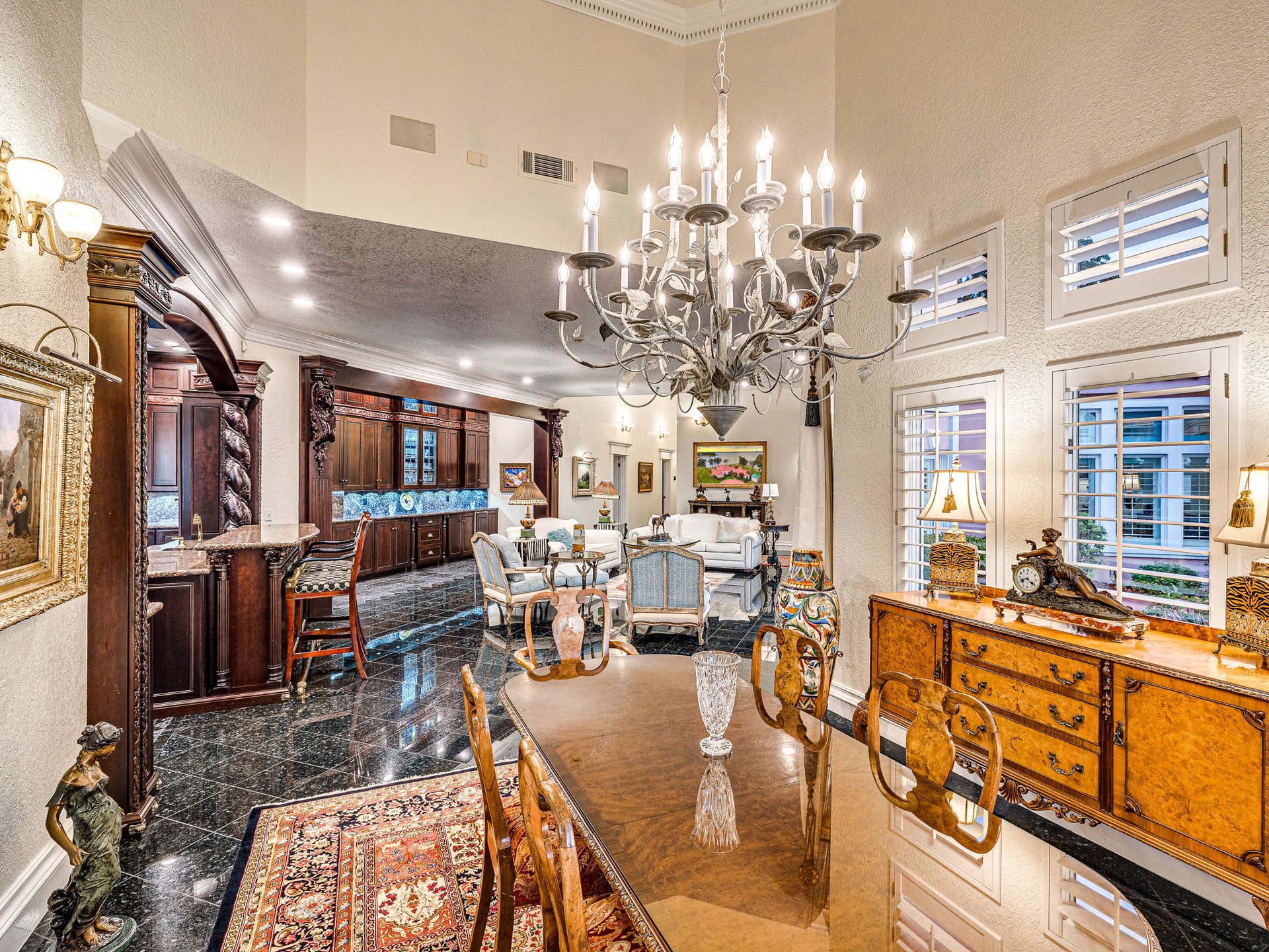 Mediterranean Estate Surrounded by the Beauty of Grand Lake 
