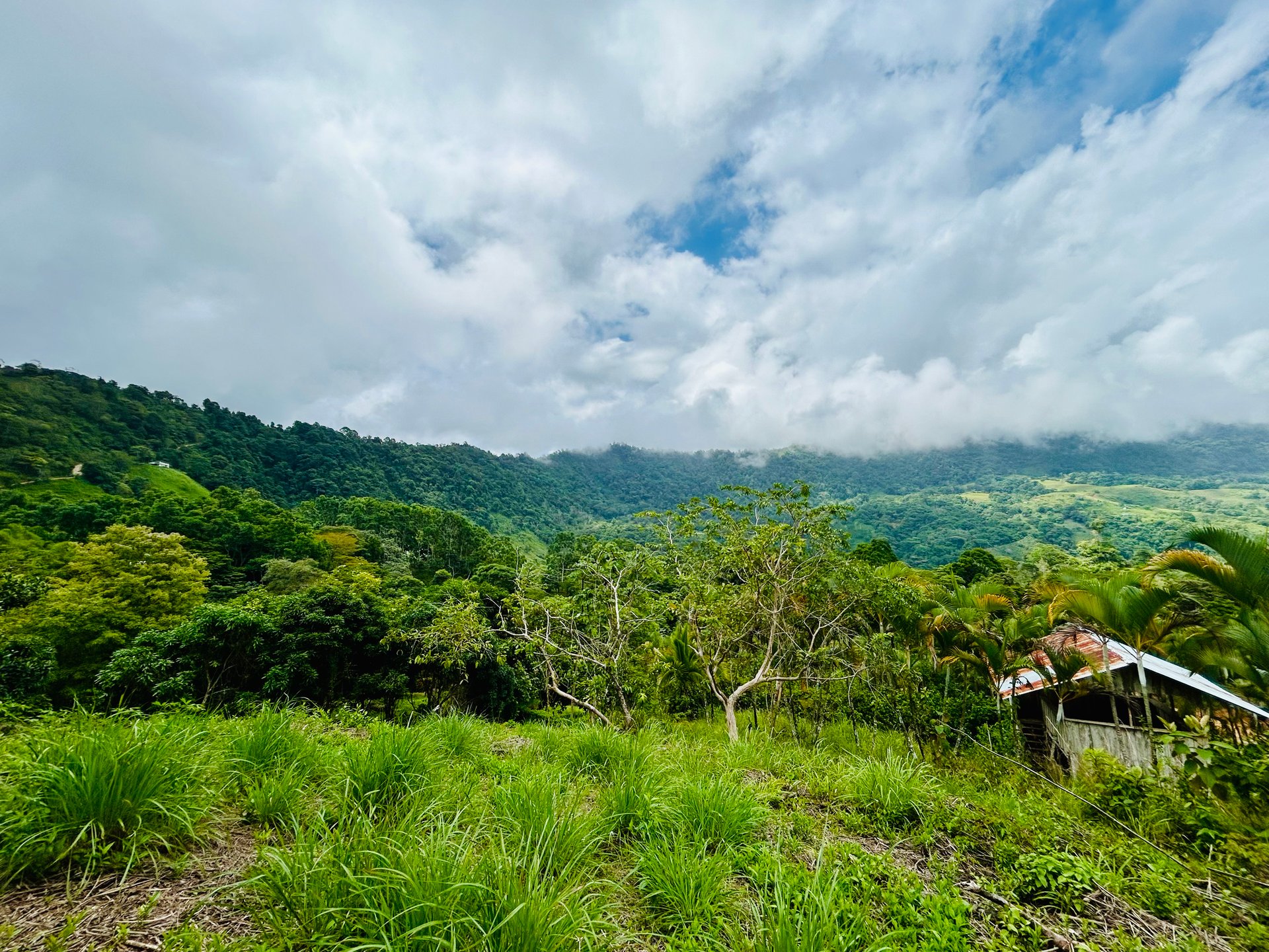 Ocean & Mountain View Lot with Multiple Building Sites-20 Minutes from Uvita