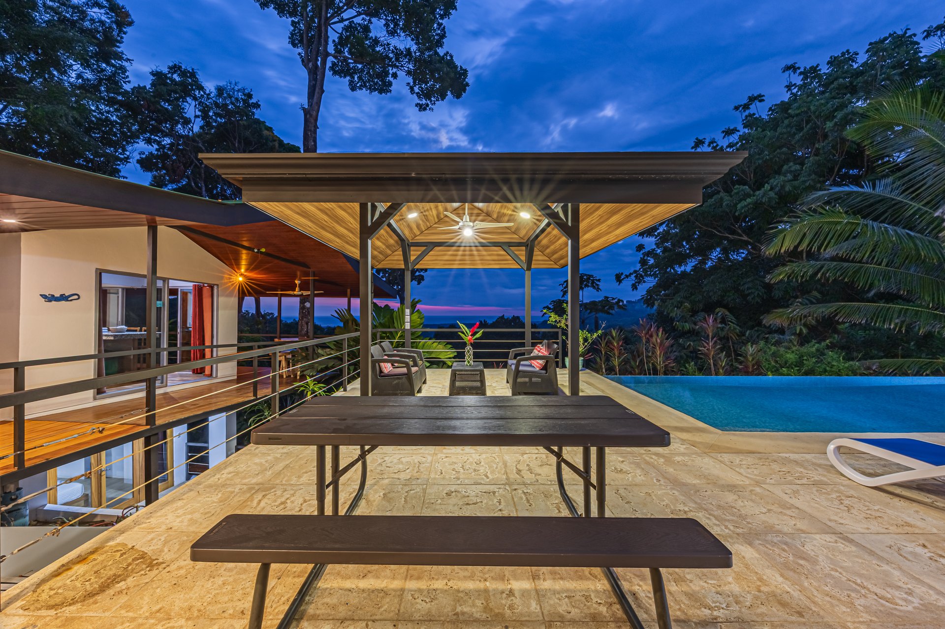 Casa OdiSea – Private Ocean View Estate with Waterfall Access in Portasol, Costa Rica