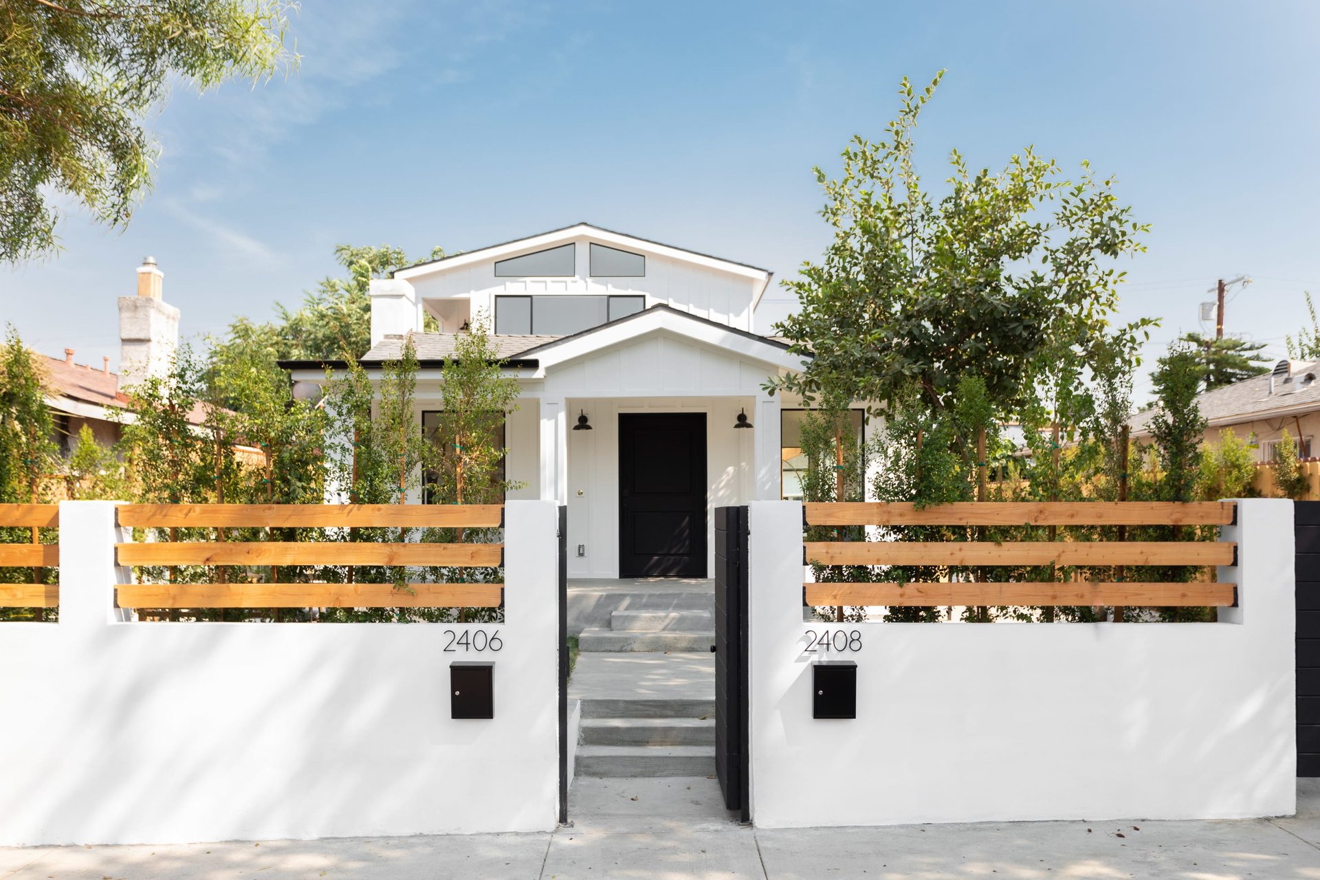 A modern farmhouse compound  in creative Frogtown