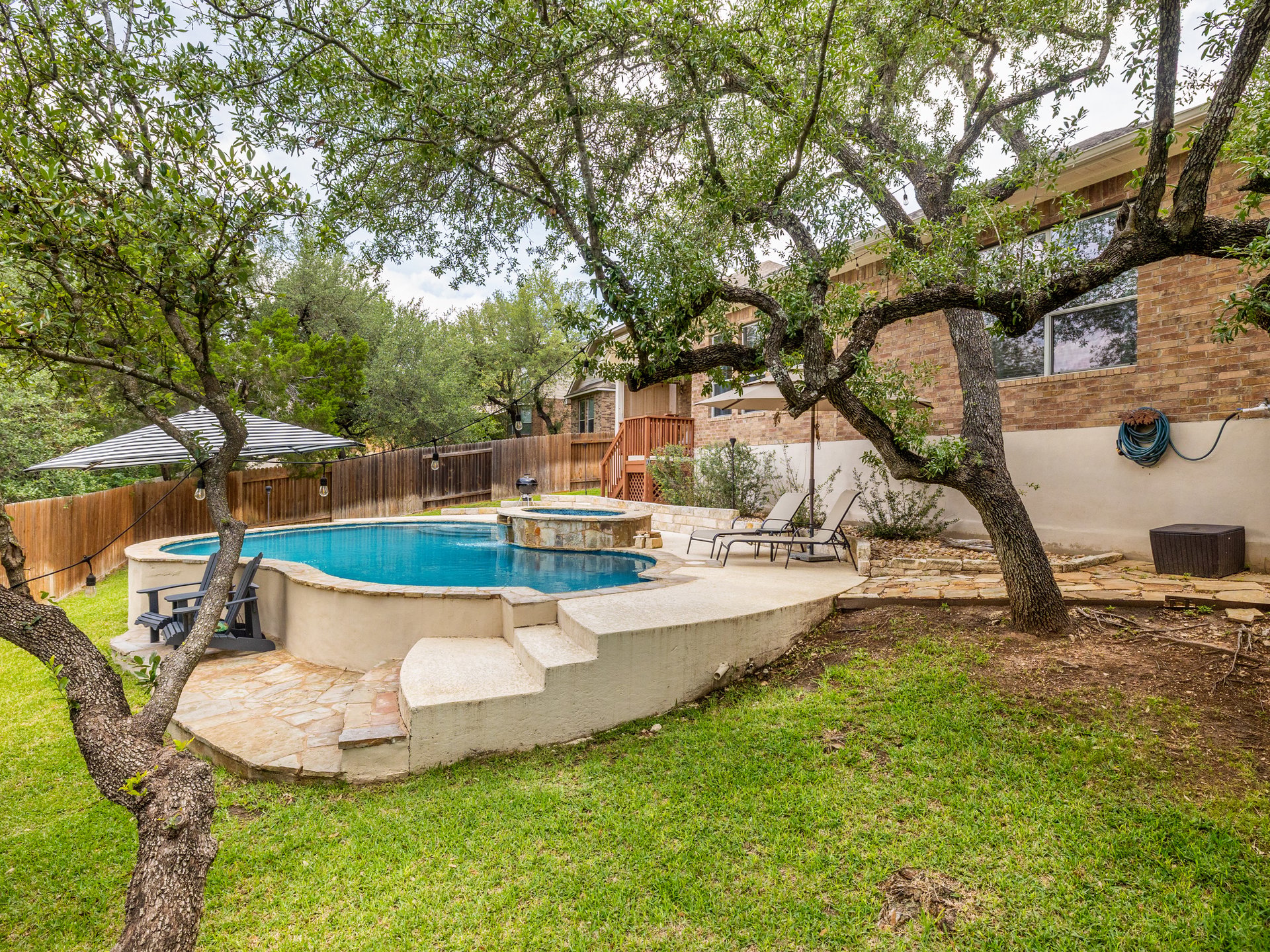 Greenbelt Retreat w/ Pool + Spa | Updated Single-Story in Canyon Creek