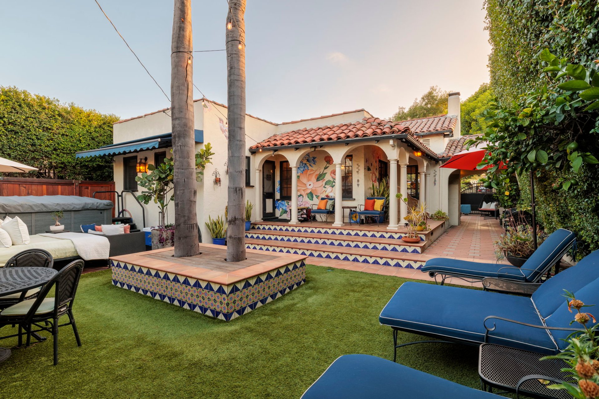 One-of-a-Kind Restored Spanish Hideaway with home studio & ADU Casita