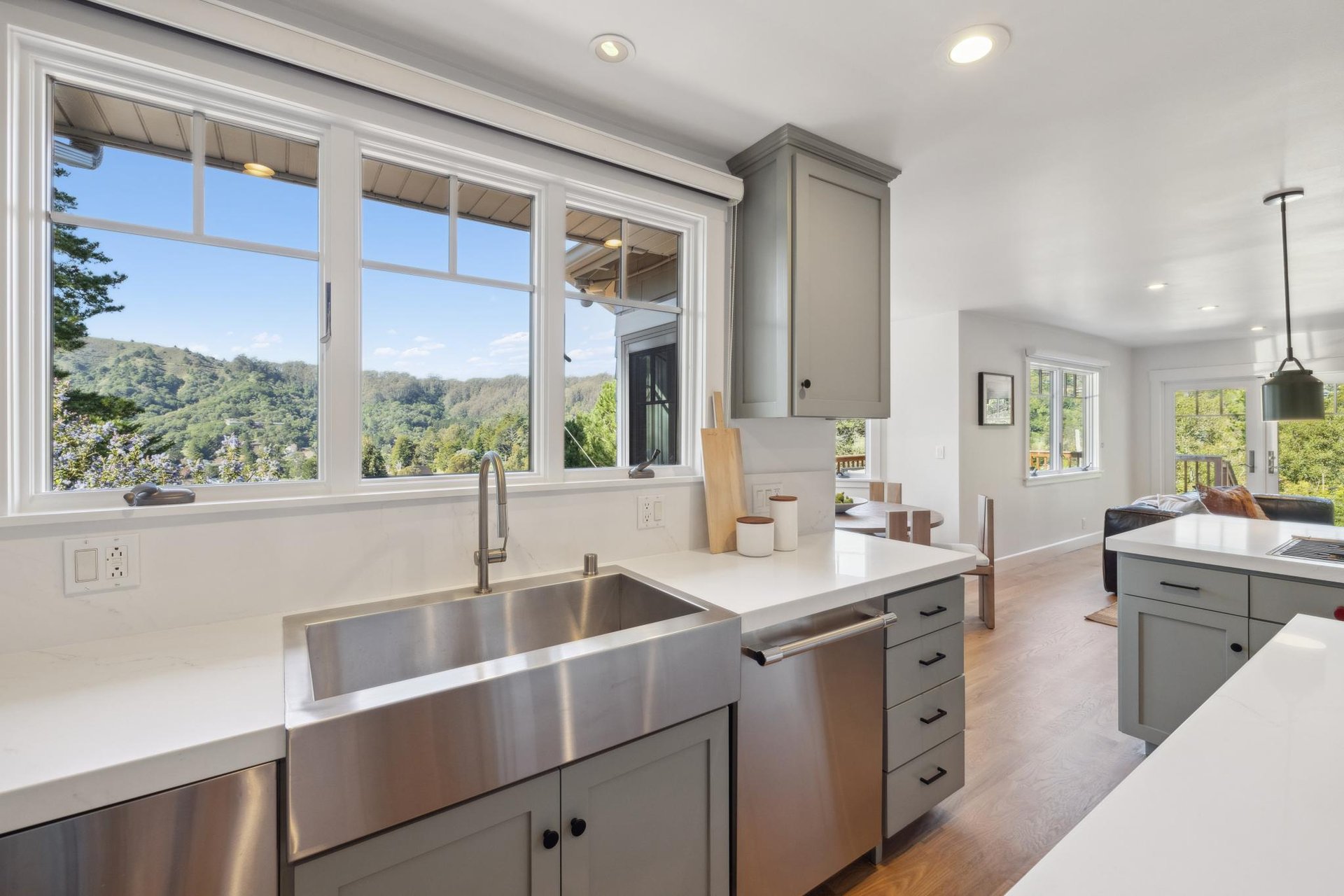 Custom-Built Mill Valley Masterpiece with Stunning Views