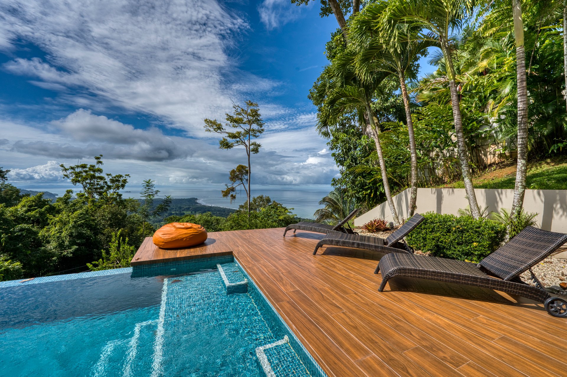 Costa Rican Villa with Whales Tail Views