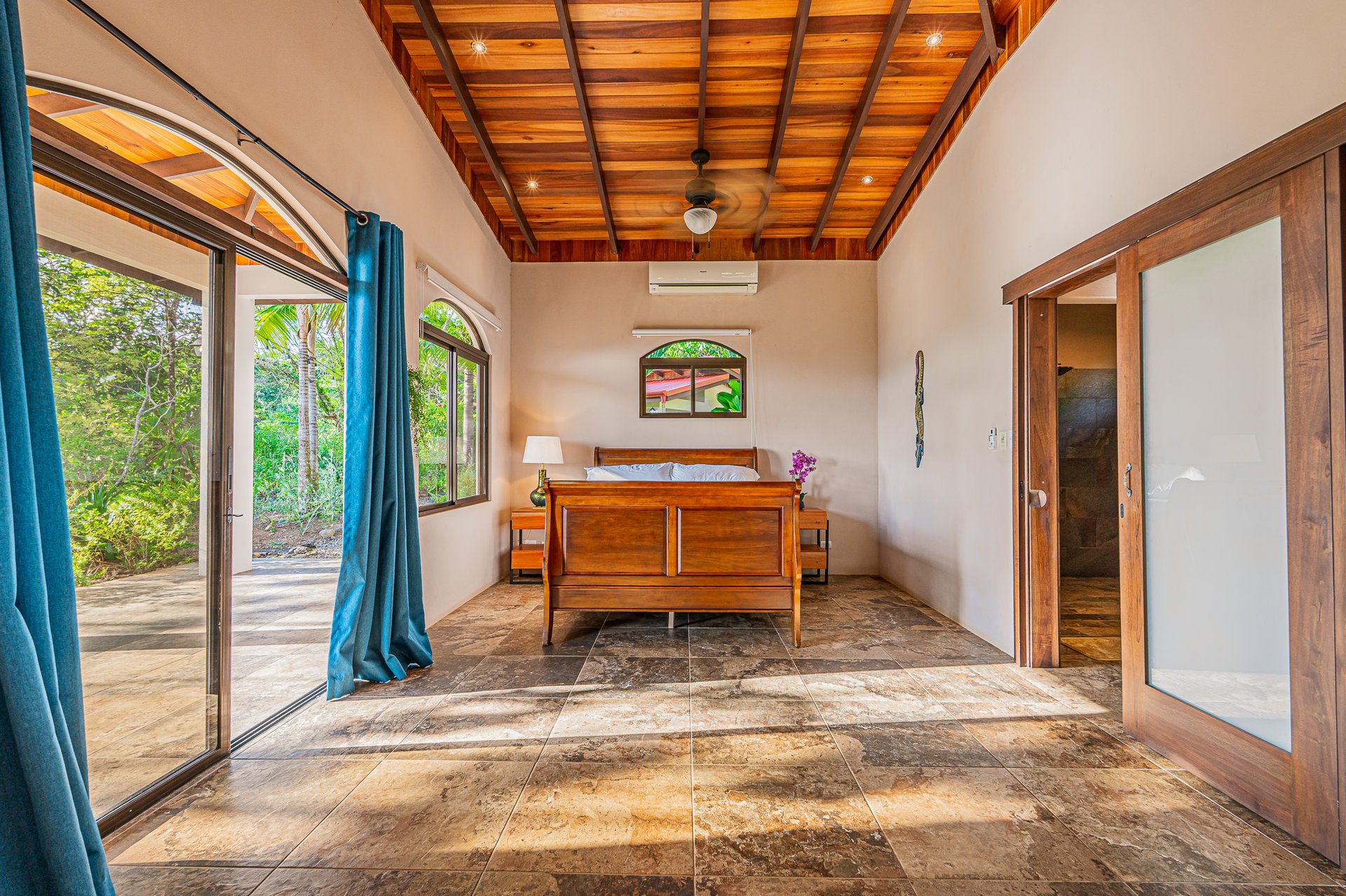 Sunset Ocean View Home on 2.6 Acres Platanillo