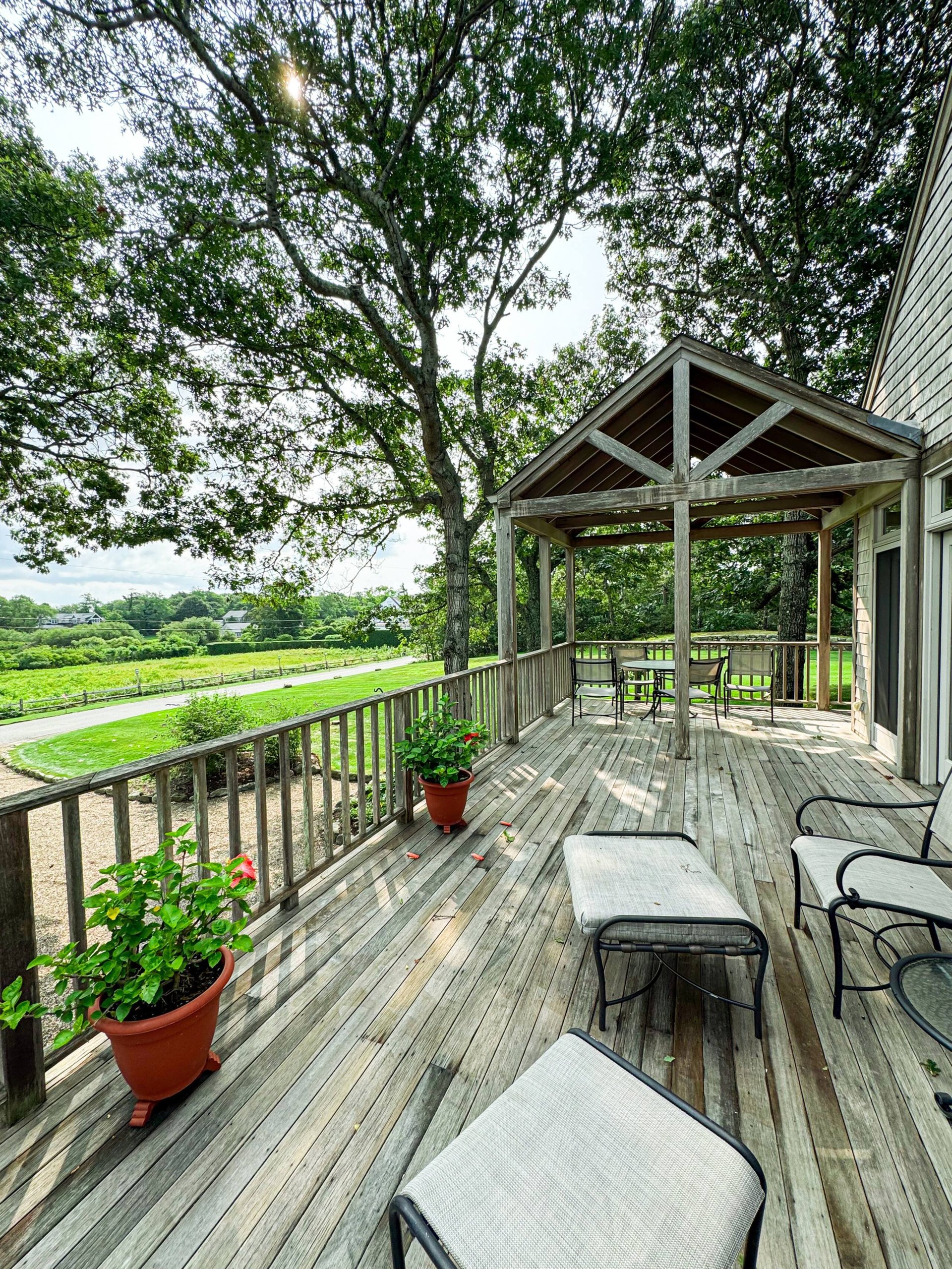 Edgartown Village Home w Water View, Walk to Beach