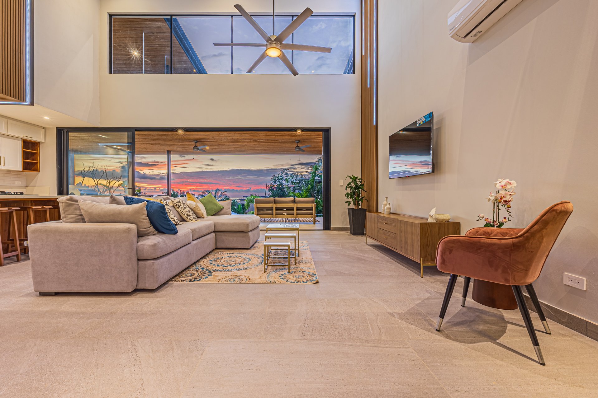 Brand-New Designer Villa with Ocean Views & Sunset Balconies