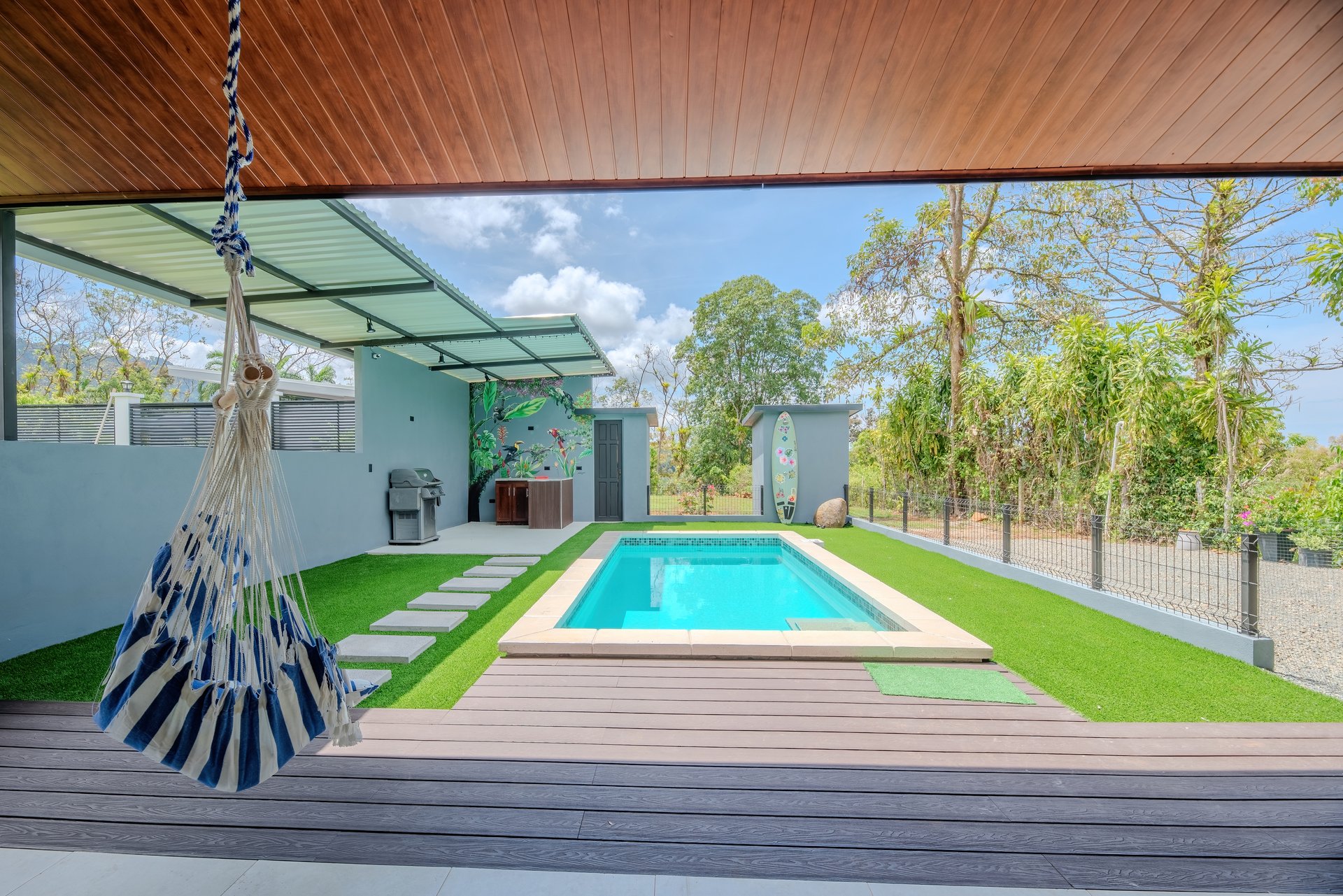 Brand-New Mountain View Home with Pool and Expansion Potential in Villa Nueva, Quepos