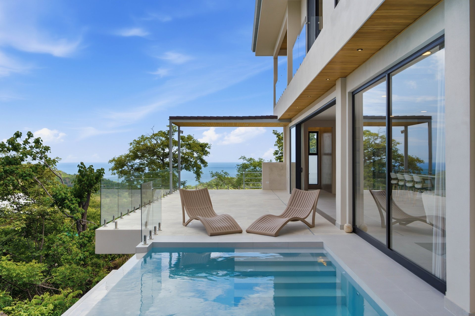 Casa Flores del Mar | Brand-New Contemporary Living with Pacific Ocean Views in Playa Grande