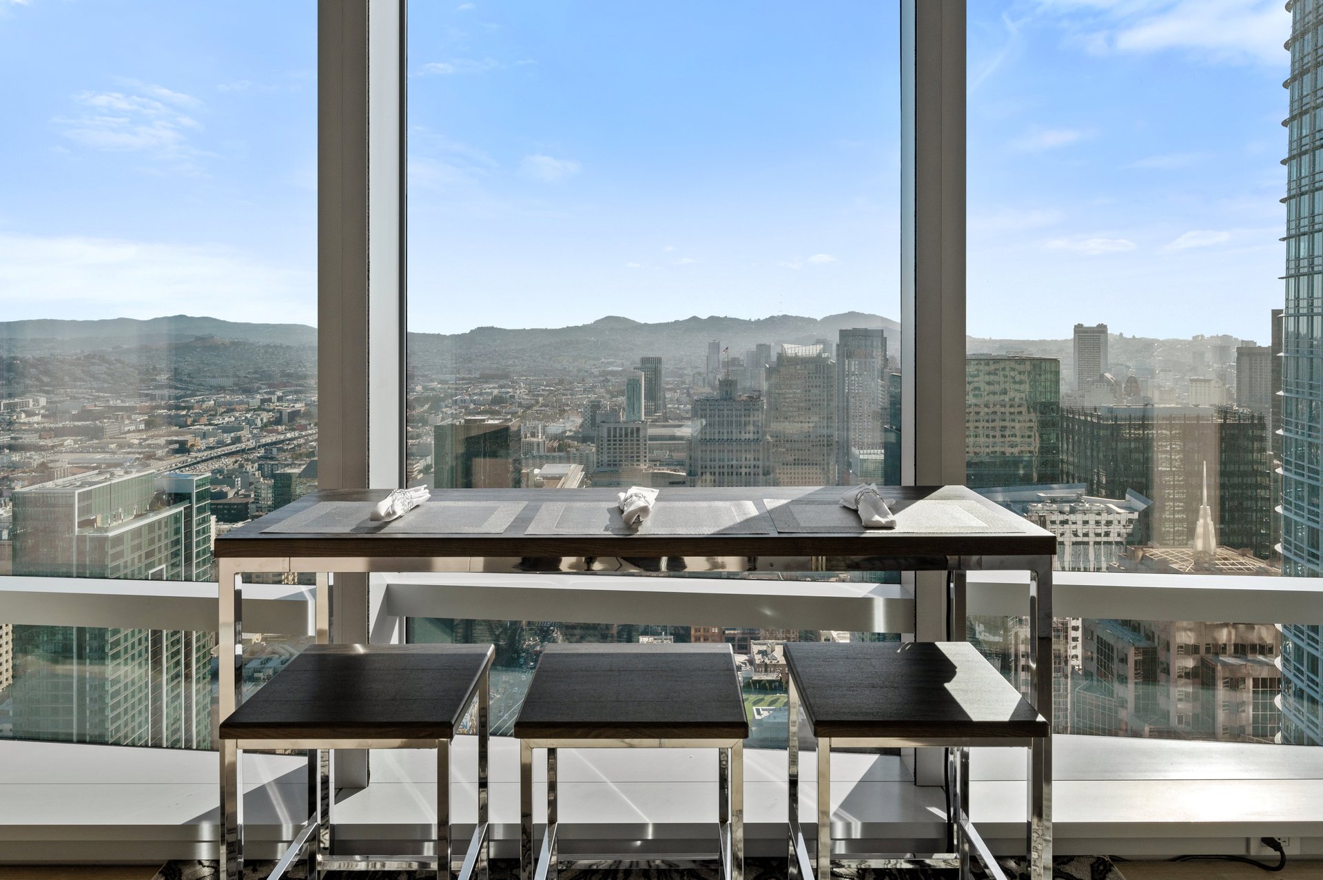 Wrapped in Glass. Enveloped by Views.
