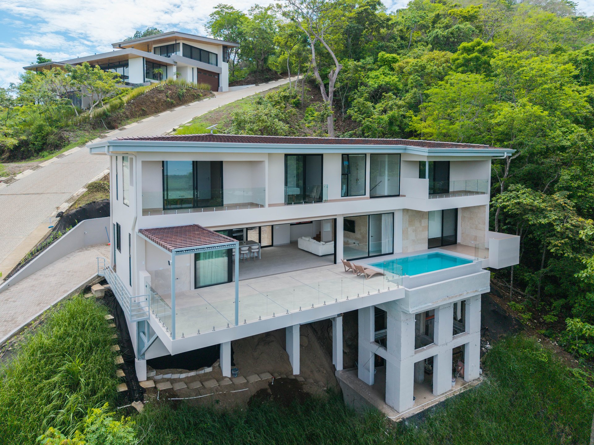 Casa Flores del Mar | Brand-New Contemporary Living with Pacific Ocean Views in Playa Grande