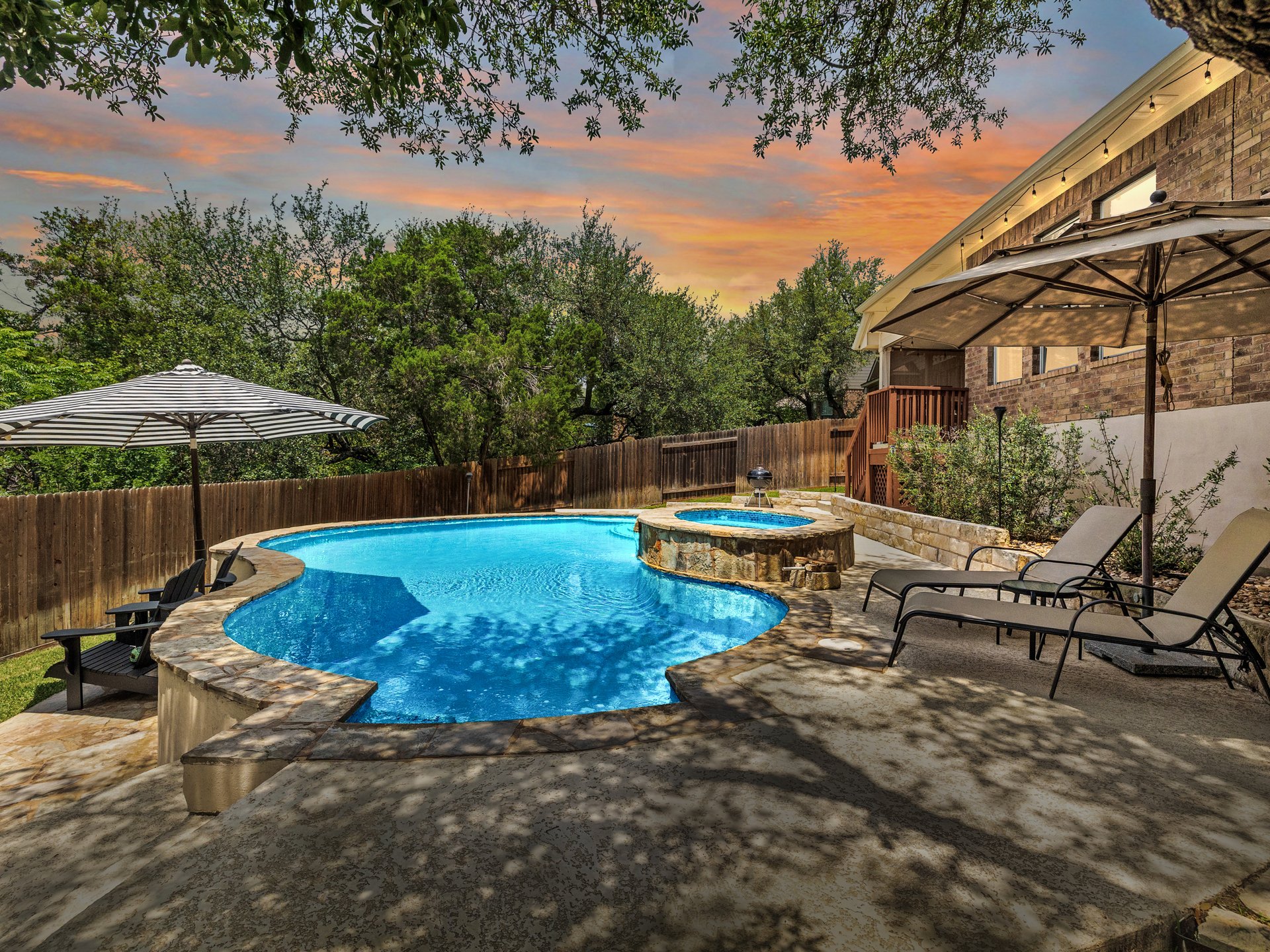 Greenbelt Retreat w/ Pool + Spa | Updated Single-Story in Canyon Creek