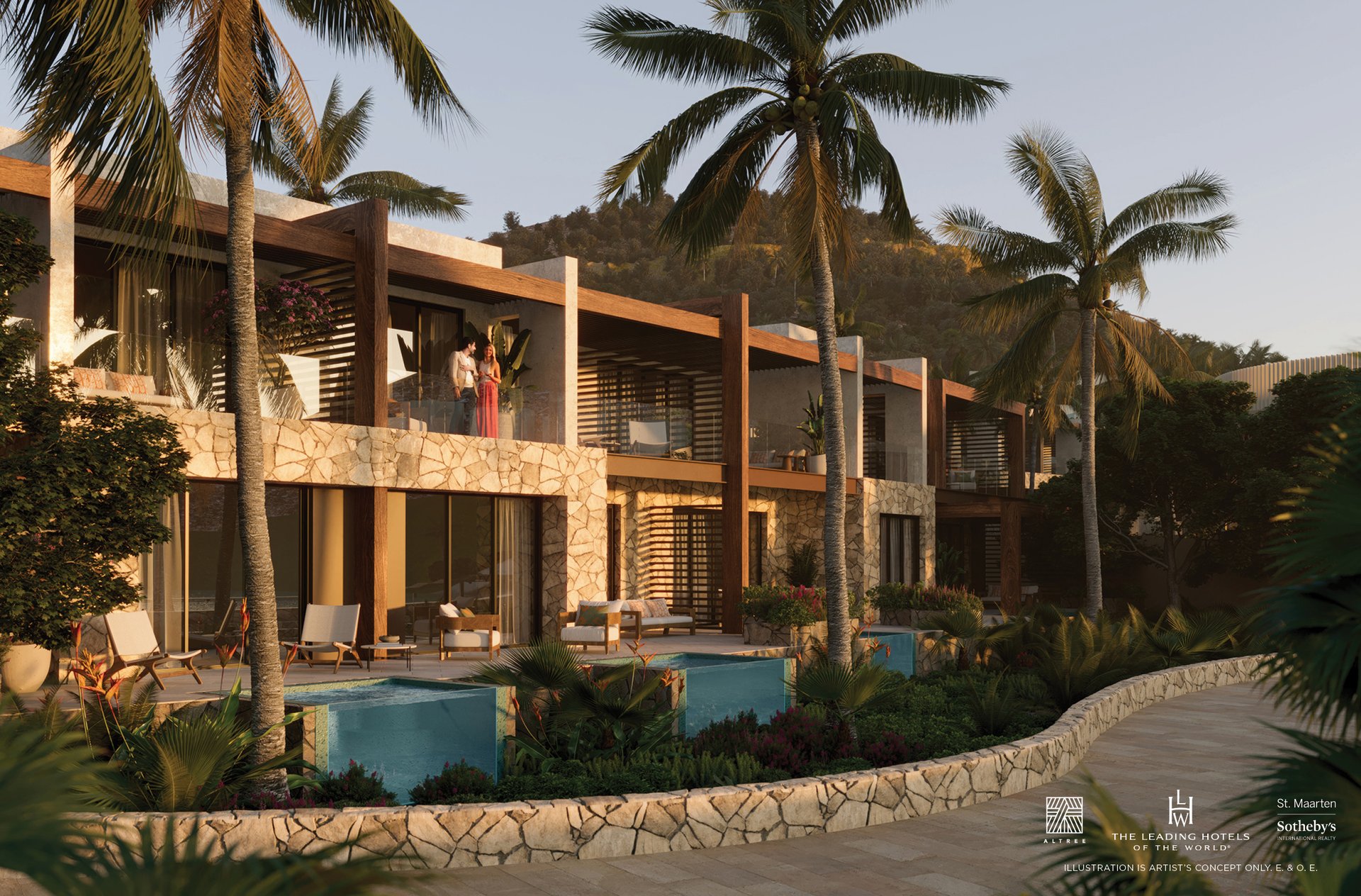 Private Address - 2 Bedroom & Den Executive Suite with ocean view