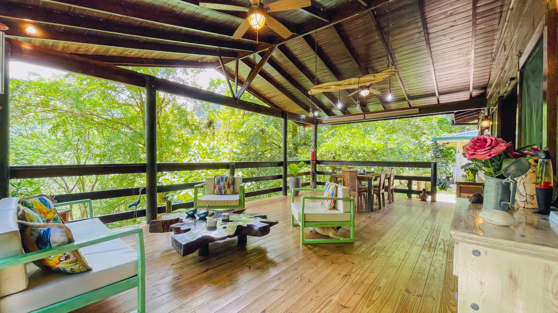 Mountain Chalet on 6.3 Acres with Stables & Panoramic Views