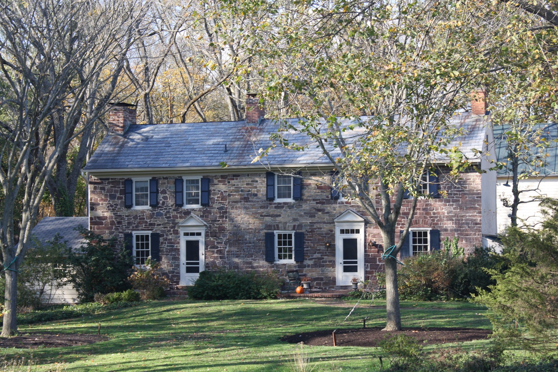 General John Lacey Homestead, a historic stone house in Buckingham Township