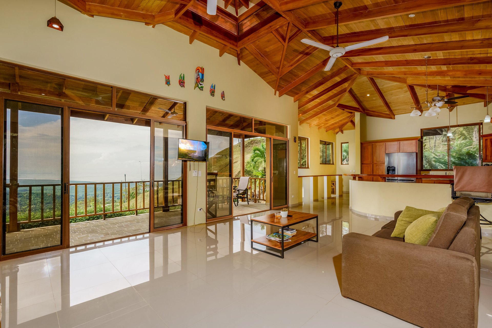 Jungle Retreat with River, Views & 2 Homes in Tres Rios