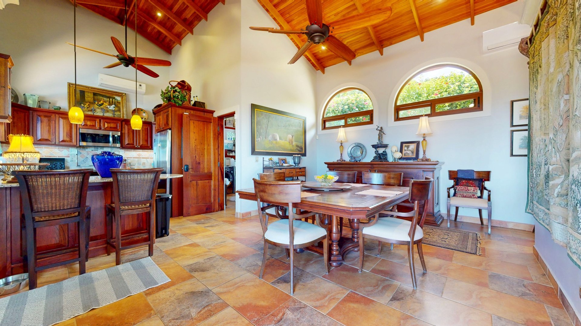 Tropical Hacienda with Breathtaking Whitewater Views in Most Desirable Gated Community in Ojochal