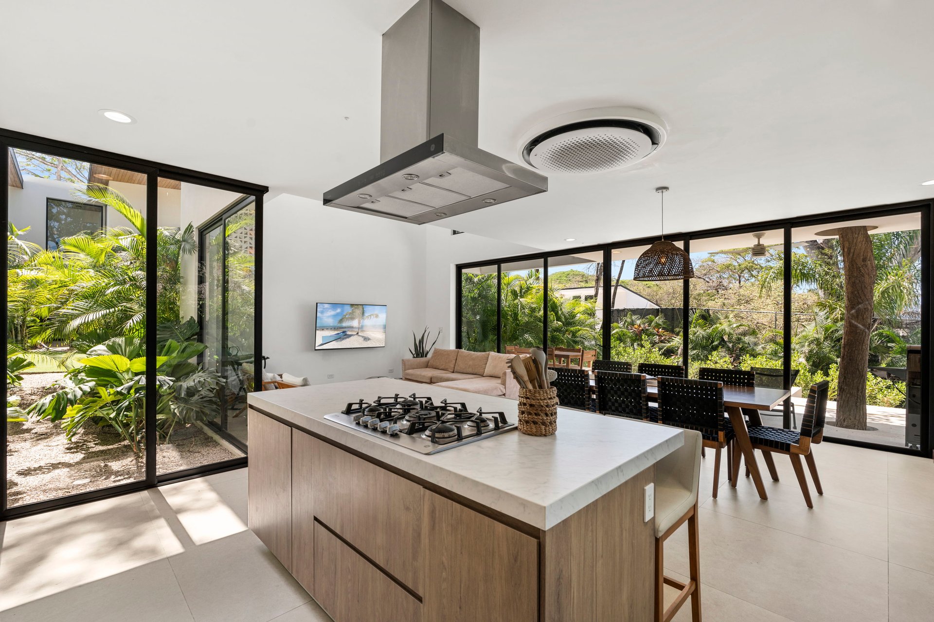 Grande Salvaje Estate (house 1 & 2) | 2 Modern homes, just steps to the famous surf break in Playa Grande!