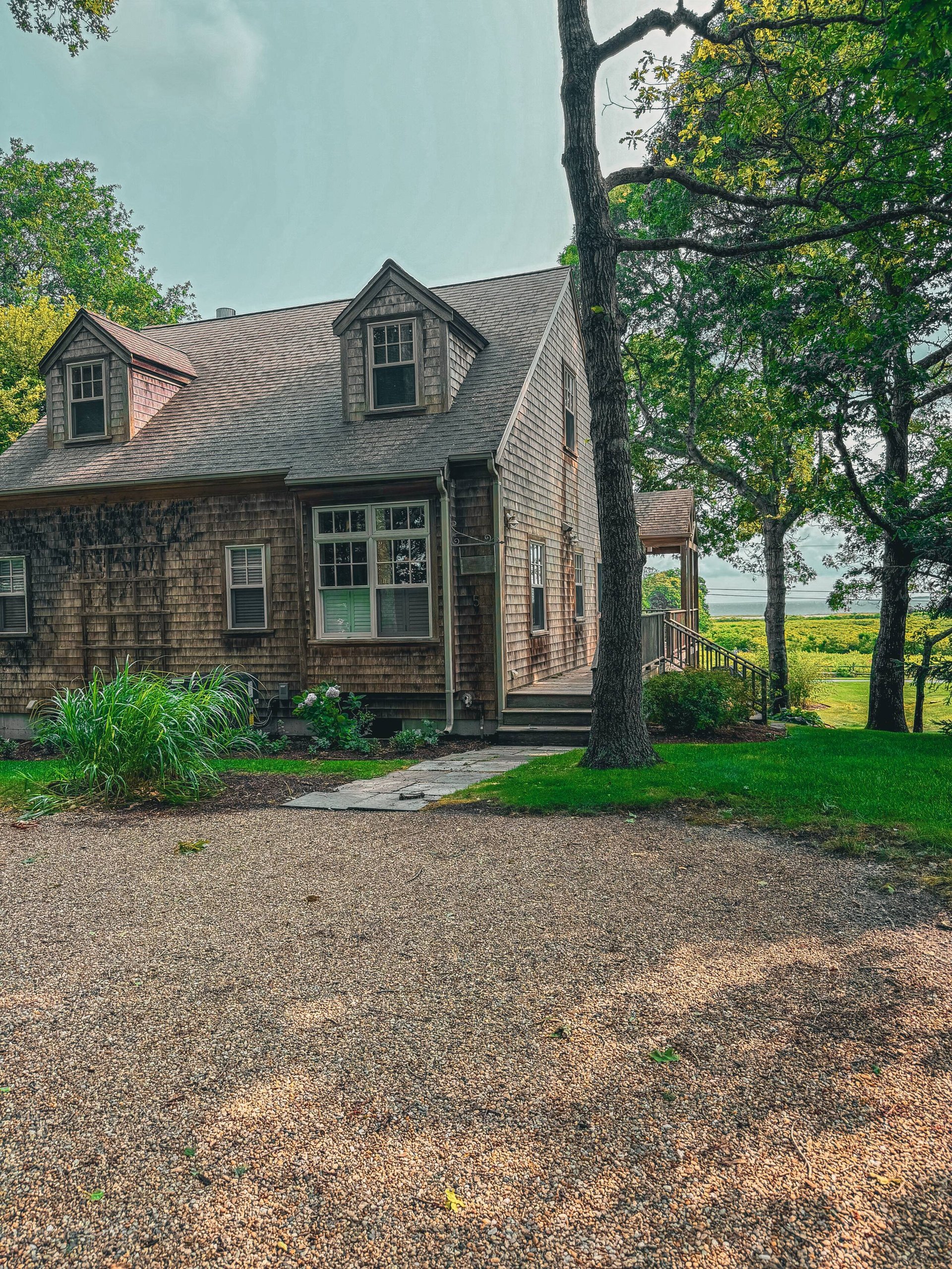Edgartown Village Home w Water View, Walk to Beach