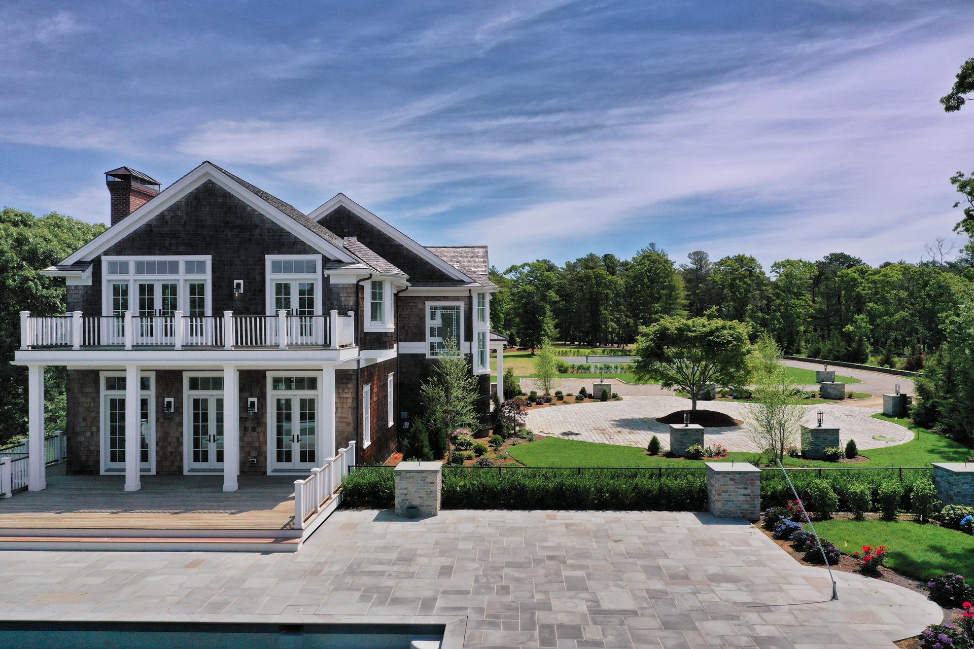 Custom Popponesset Bay Waterfront Residence
