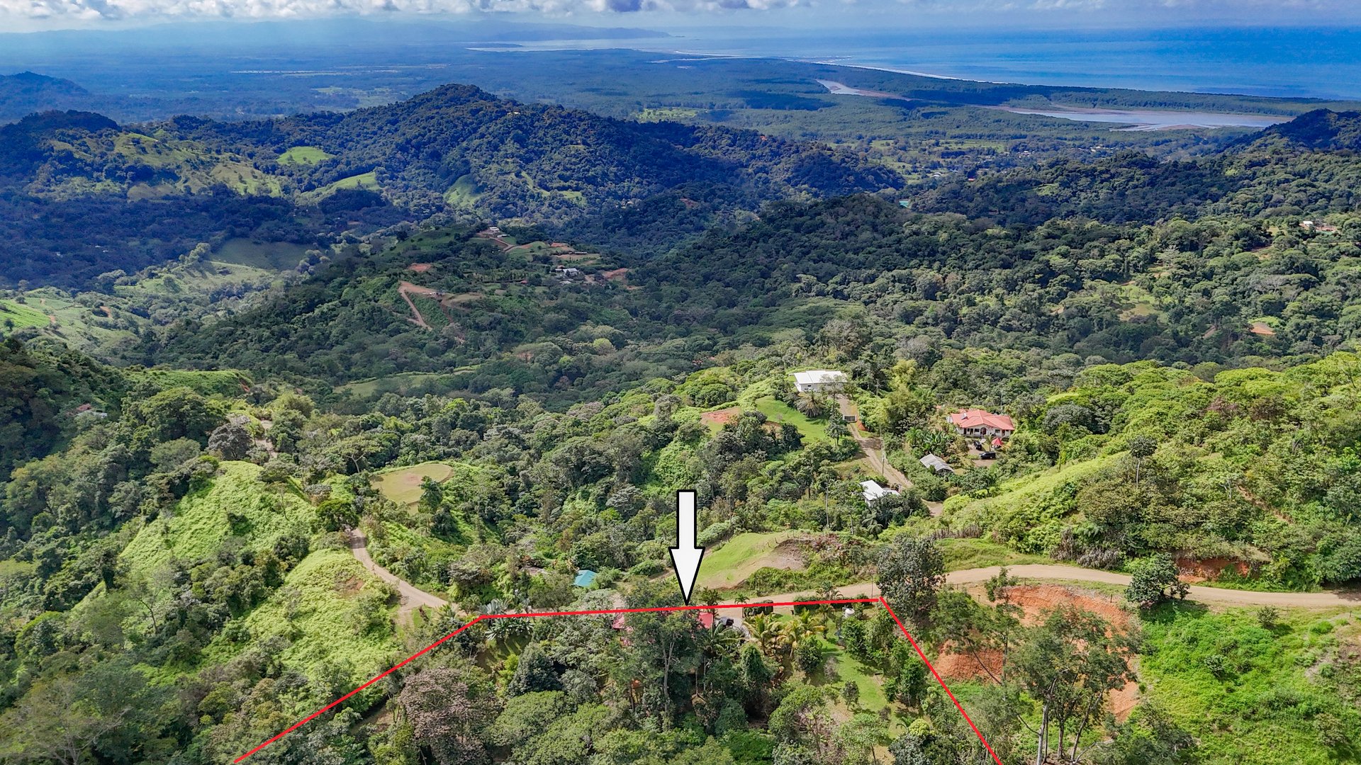 Jungle Retreat with River, Views & 2 Homes in Tres Rios