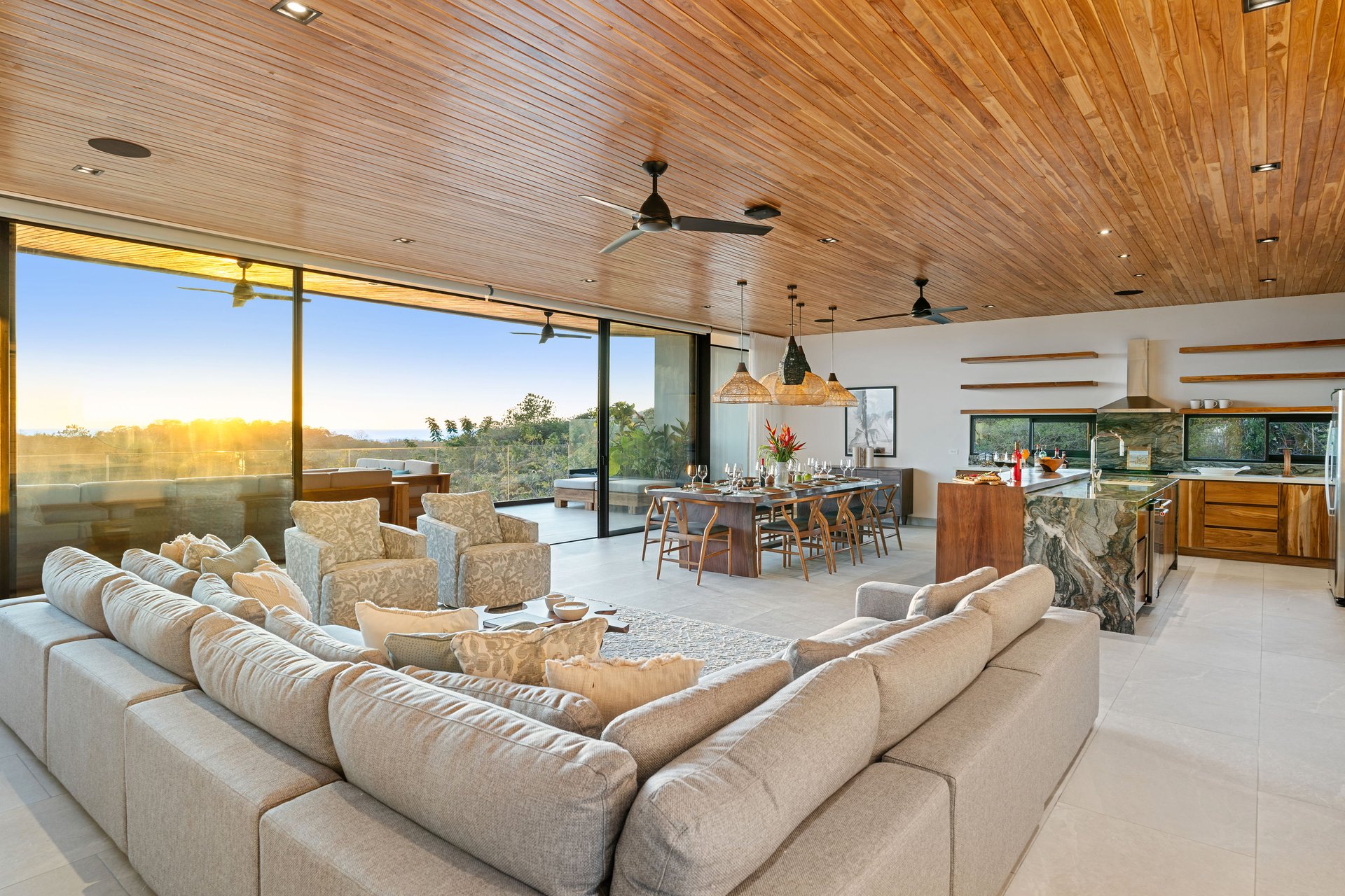 Hacienda Vista Grande | 3 Homes, Ocean Views and 1.66 Acres | Playa Grande